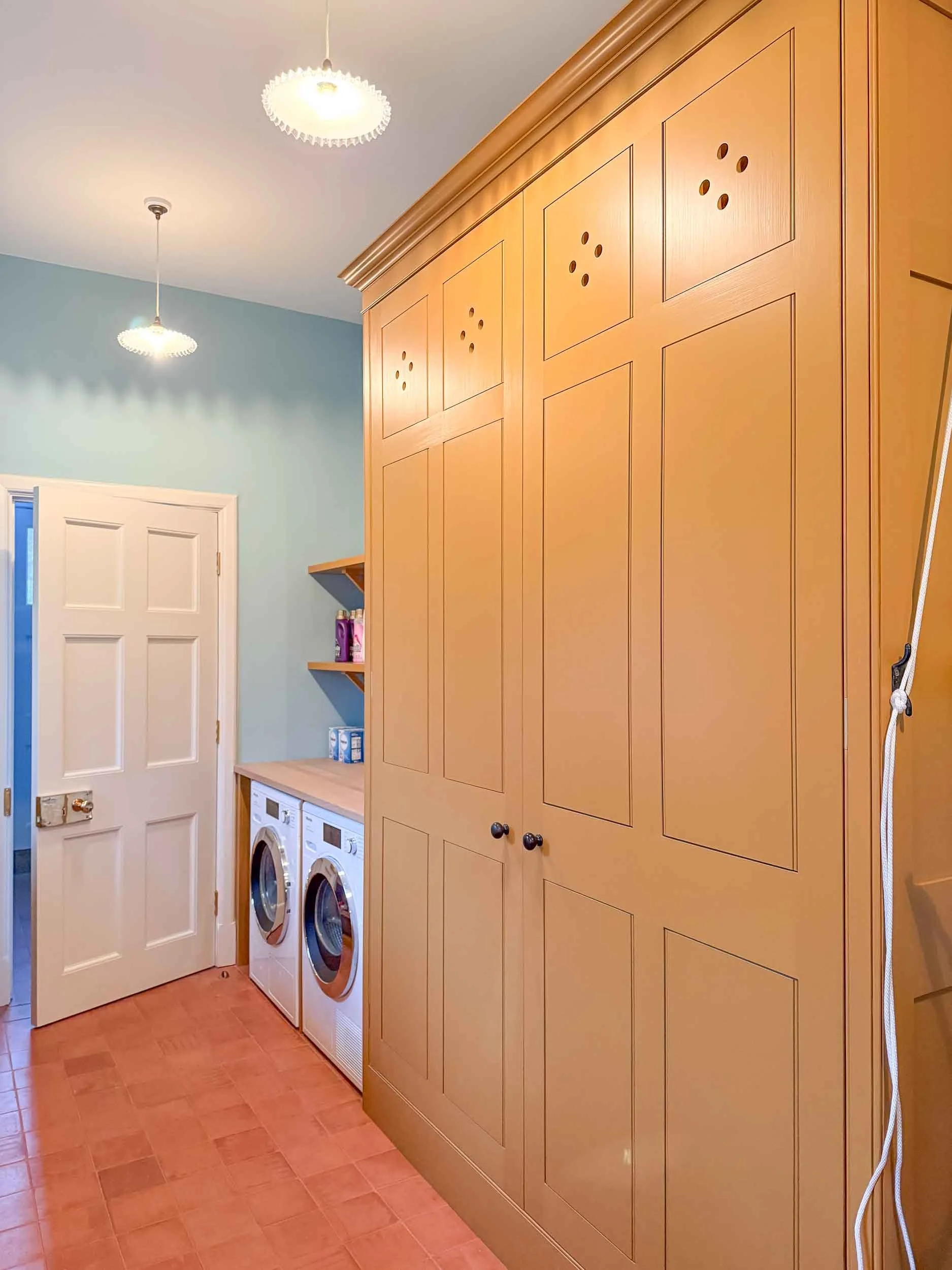 Bespoke laundry room cabinetry