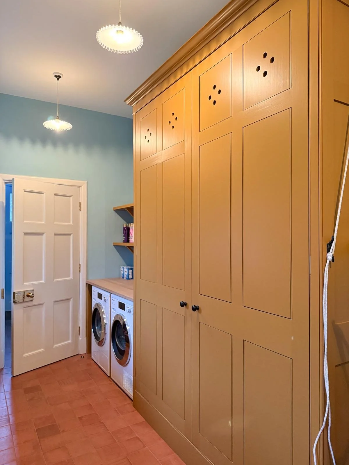 Bespoke laundry room cabinetry