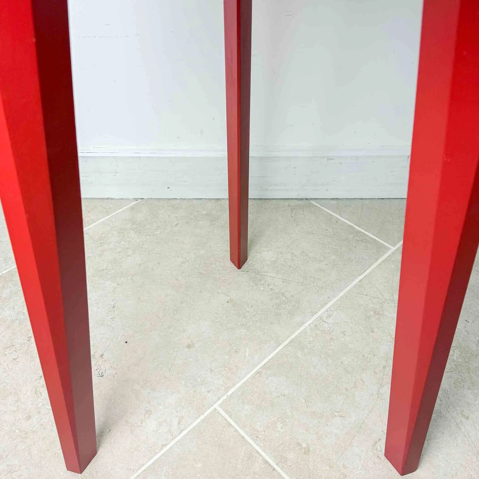 small three legged table