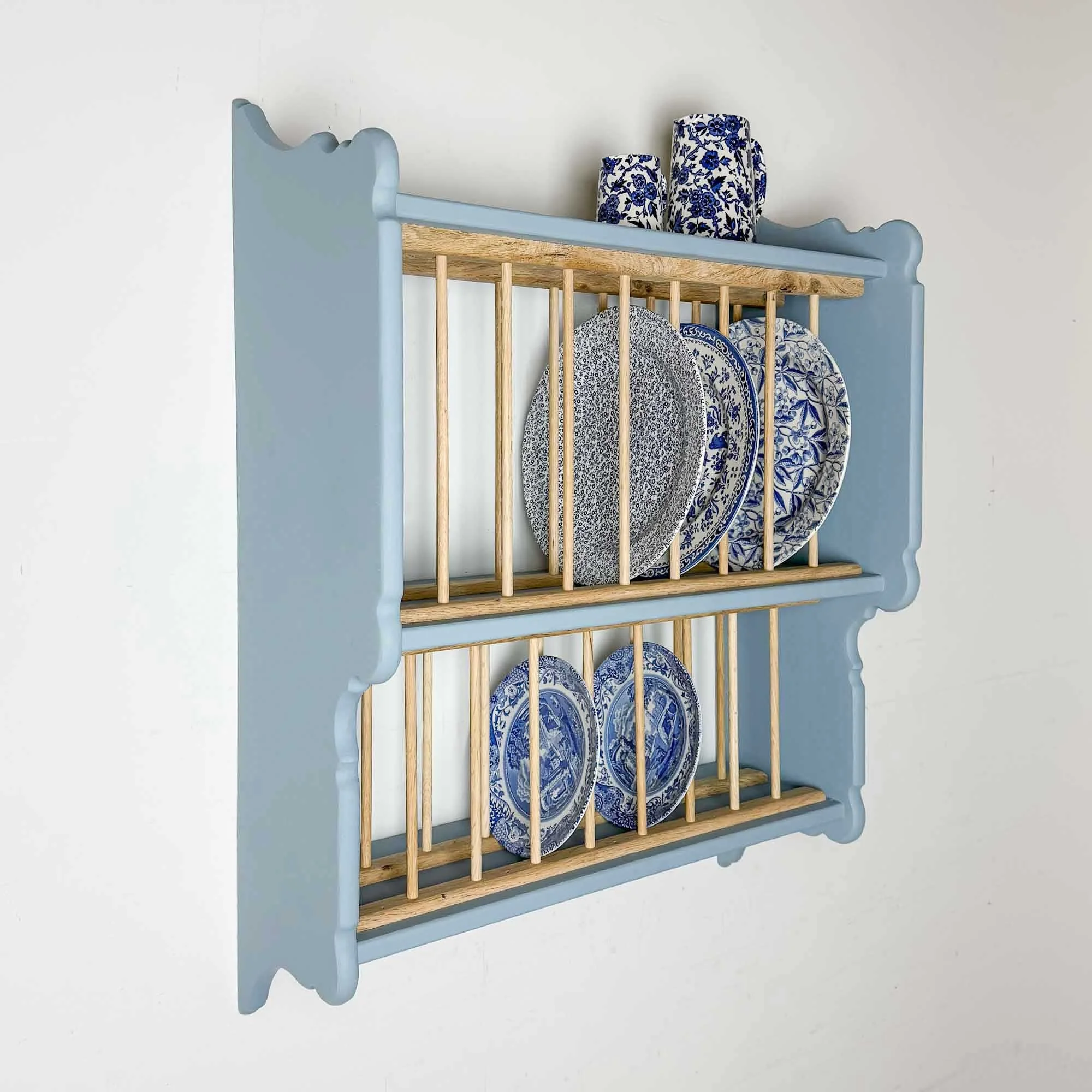 'Sally' Painted Traditional Cottage Platerack