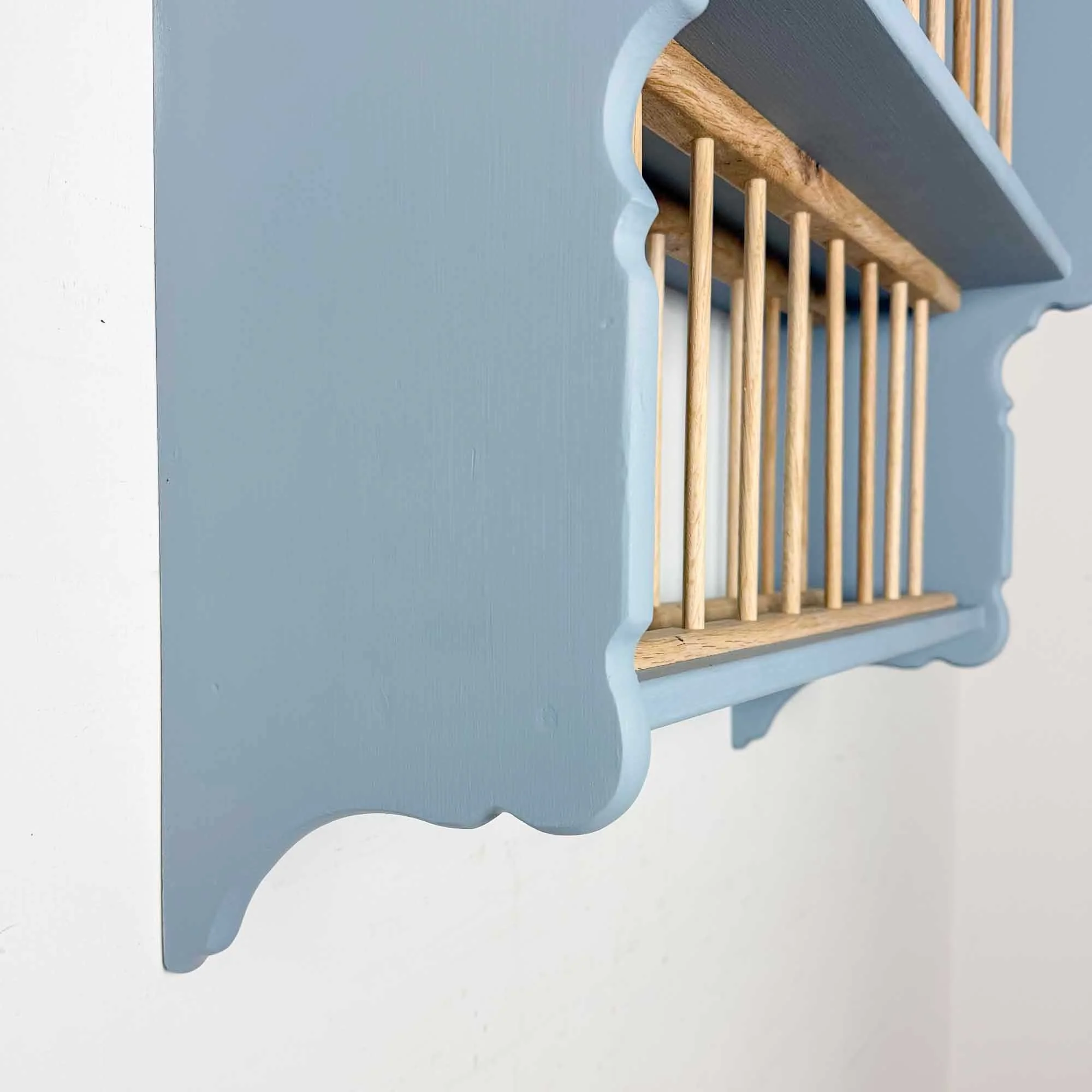 farmhouse kitchen style platerack