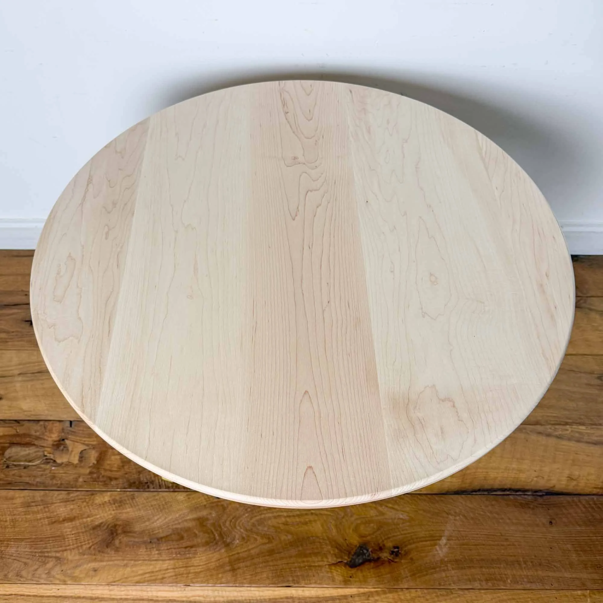 modern cricket table sycamore top