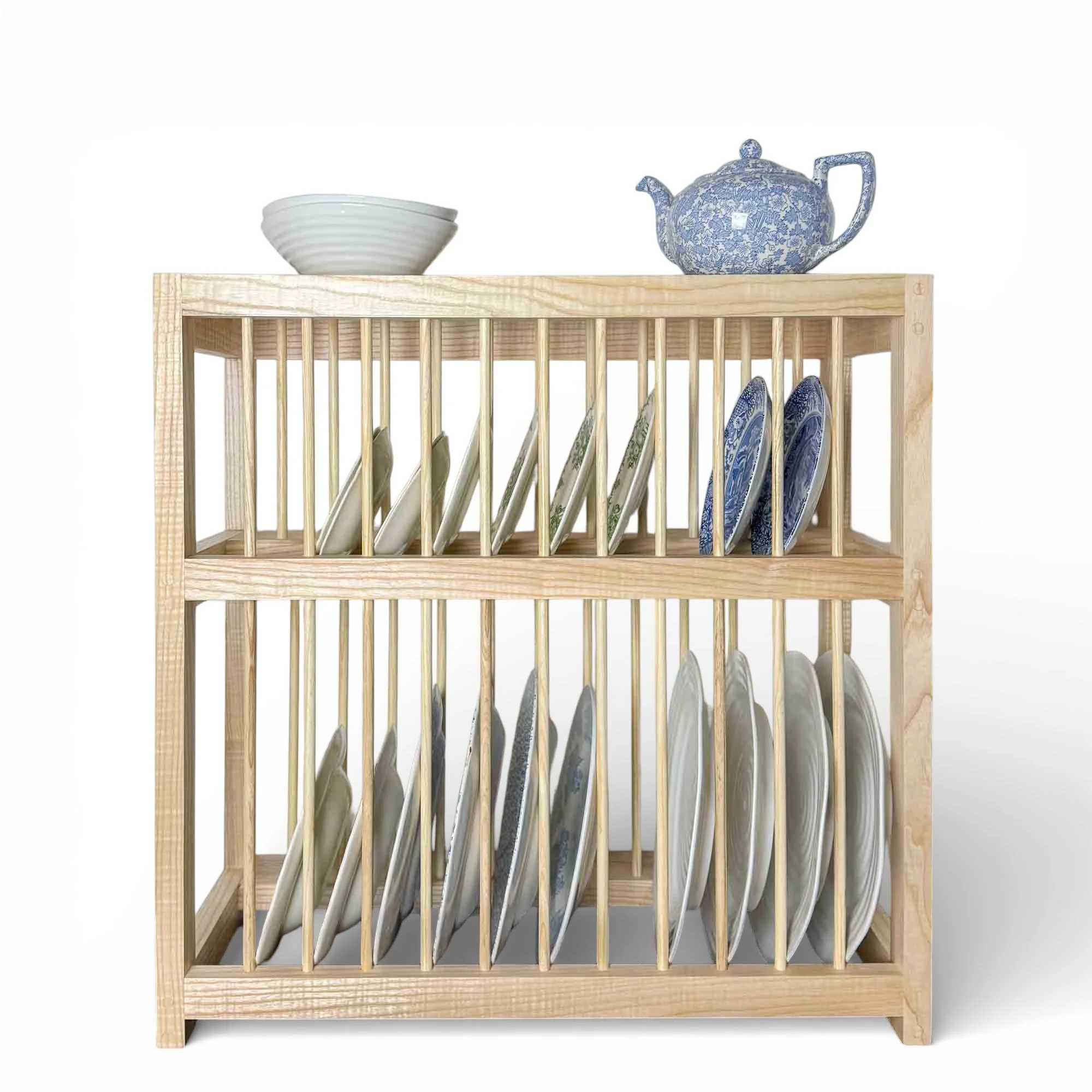 country house scullery style platerack