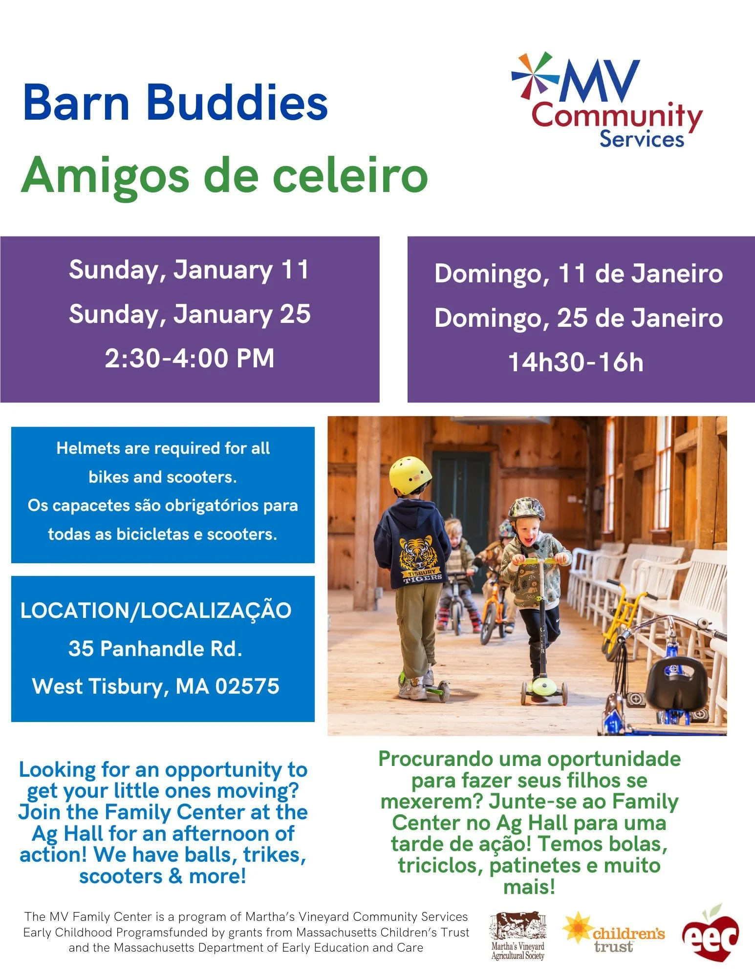 Barn Buddies with Martha's Vineyard Community Services