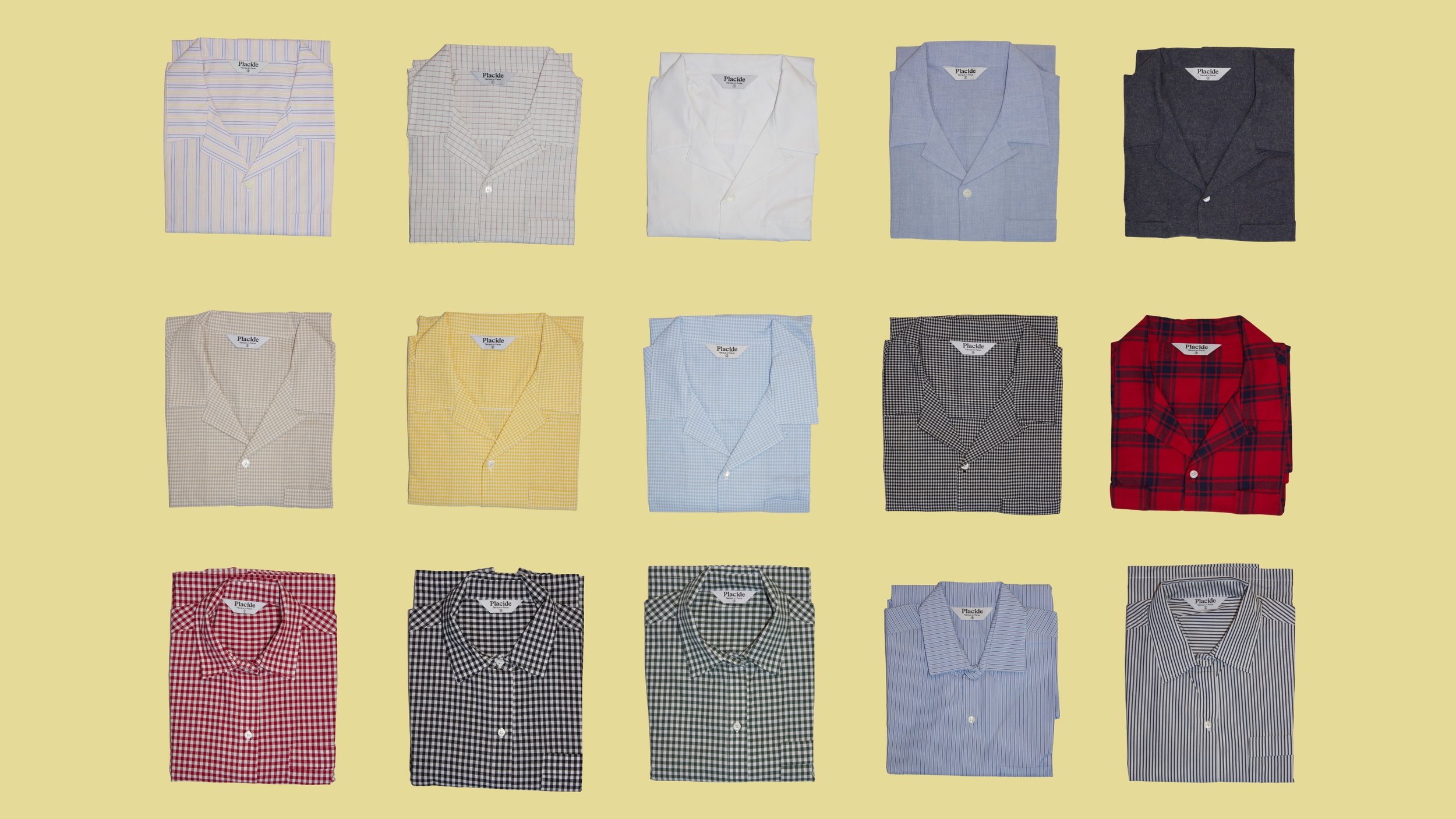 Nouvelle collection Placide Paris chemise made in France