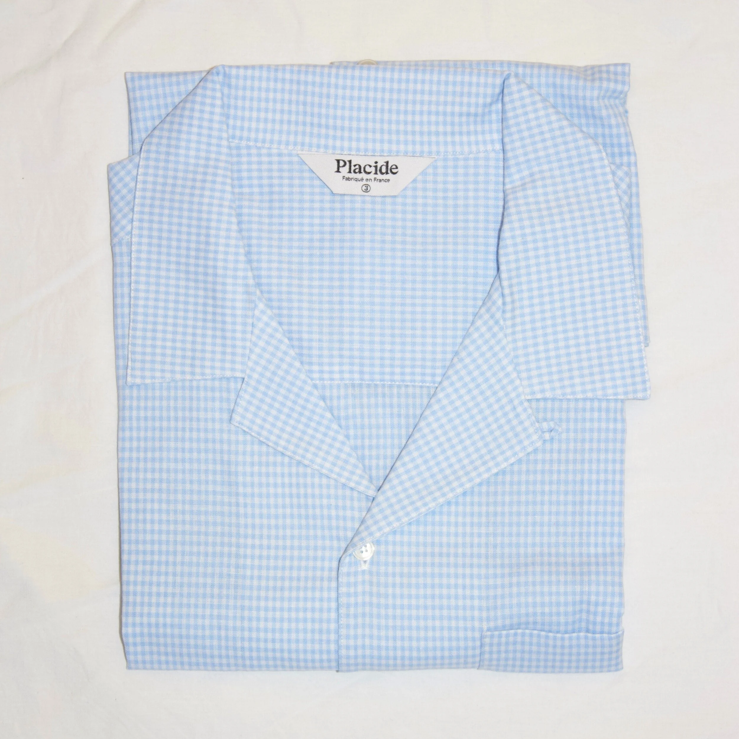 Chemise légère Placide Vichy Bleu Ciel.jpg