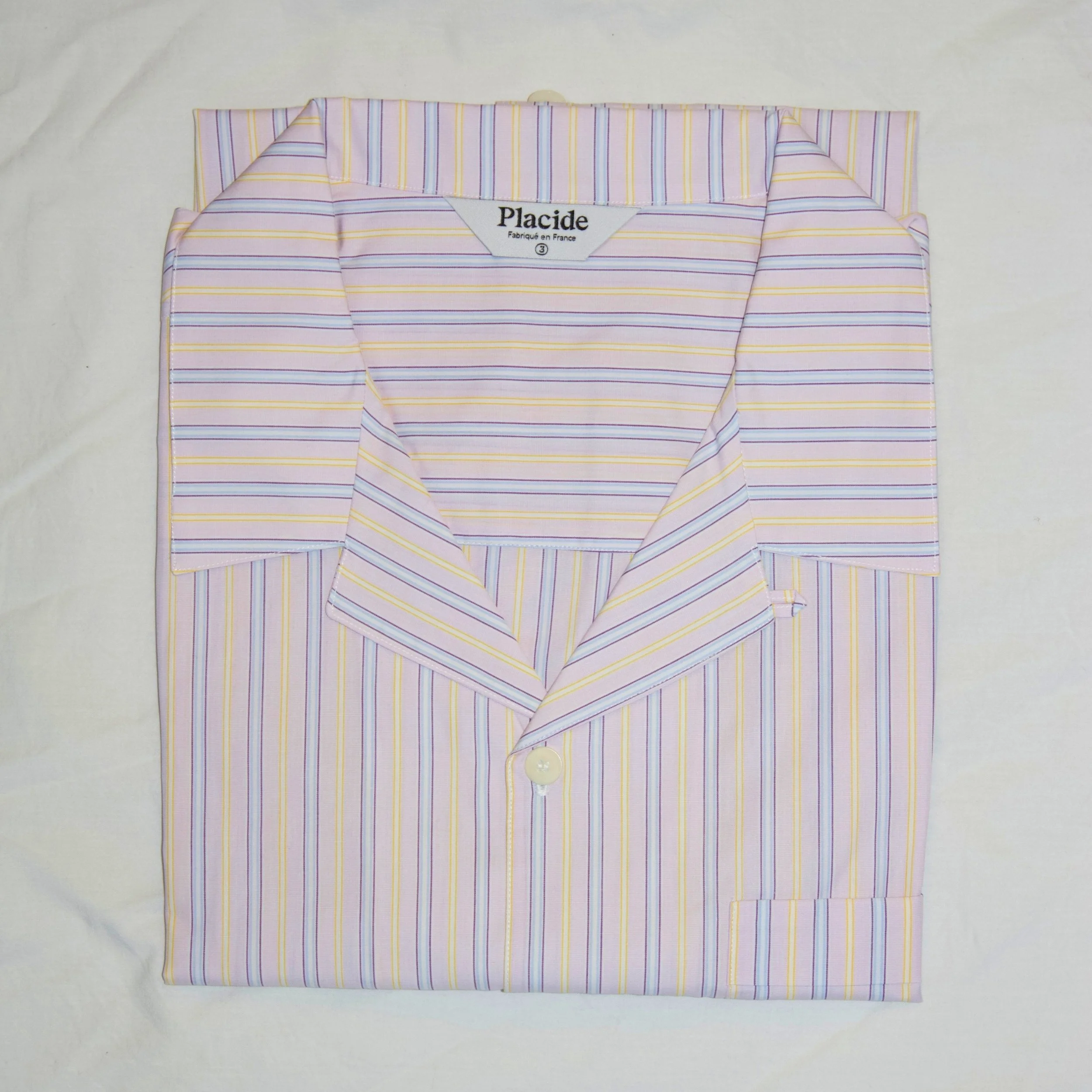 Chemise légère Placide Miami Vice Rayé Rose Clair.jpg
