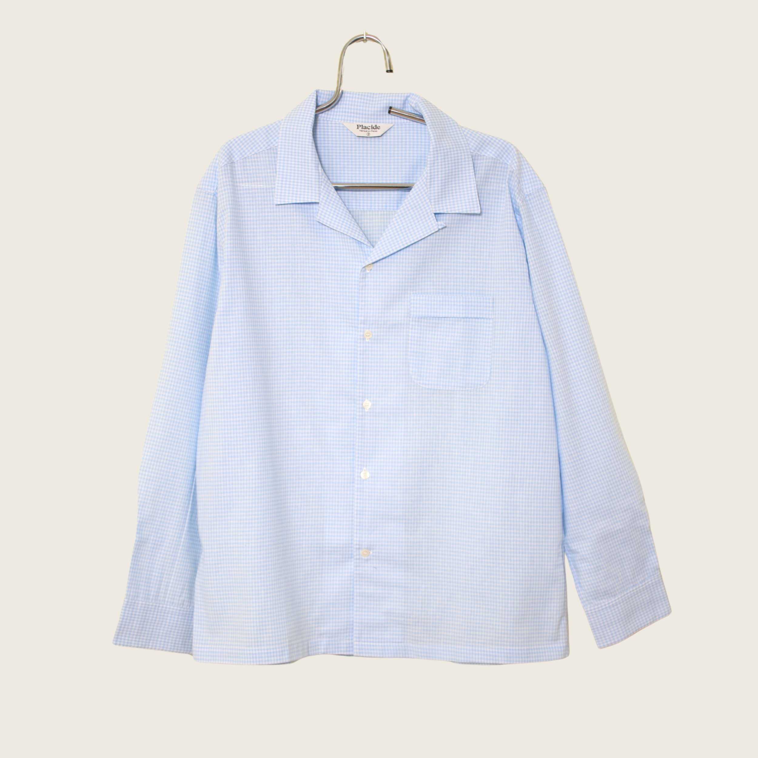 Chemise légère Placide Vichy Bleu Ciel (3).jpg