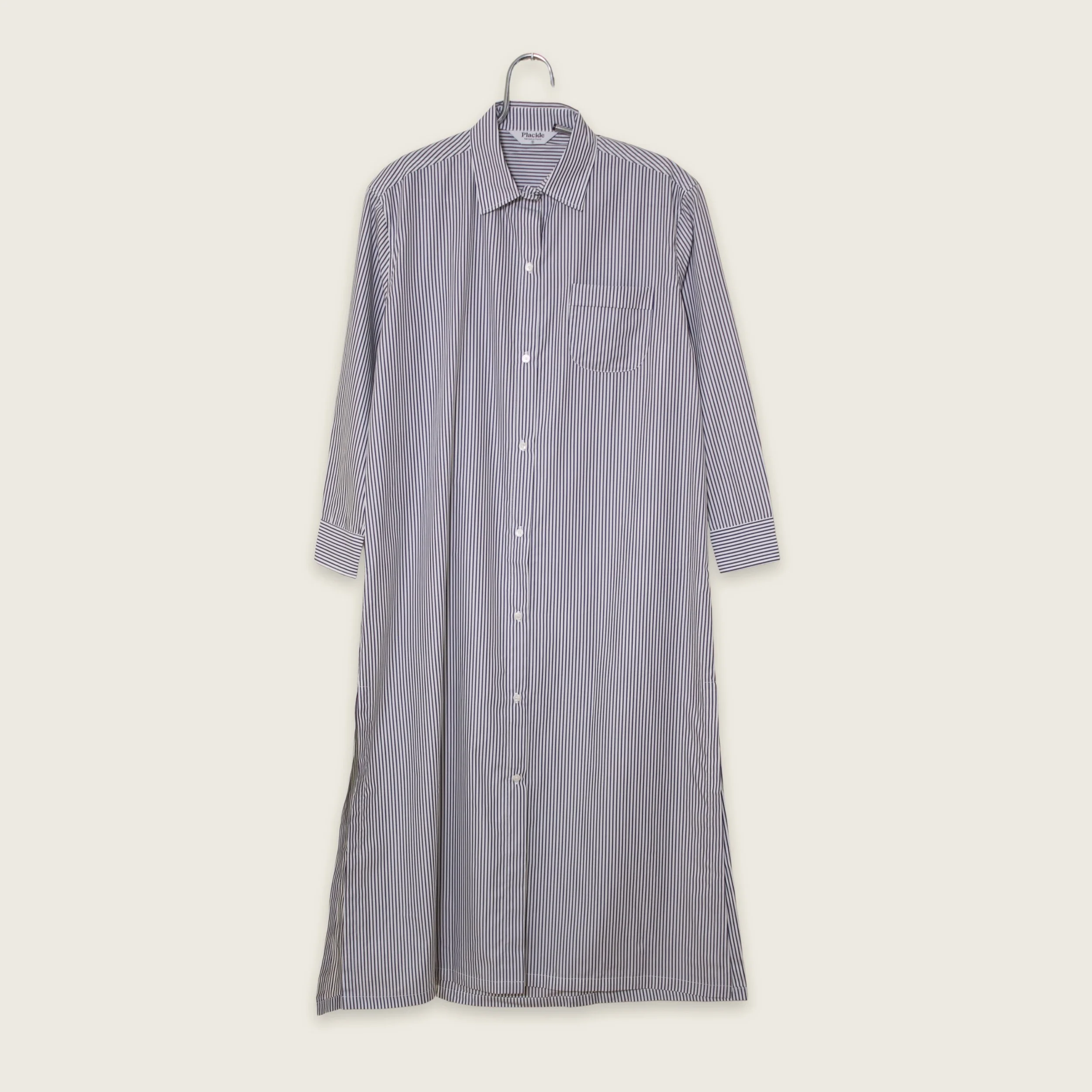 Robe Chemise Placide Rayé Noir (2).jpg