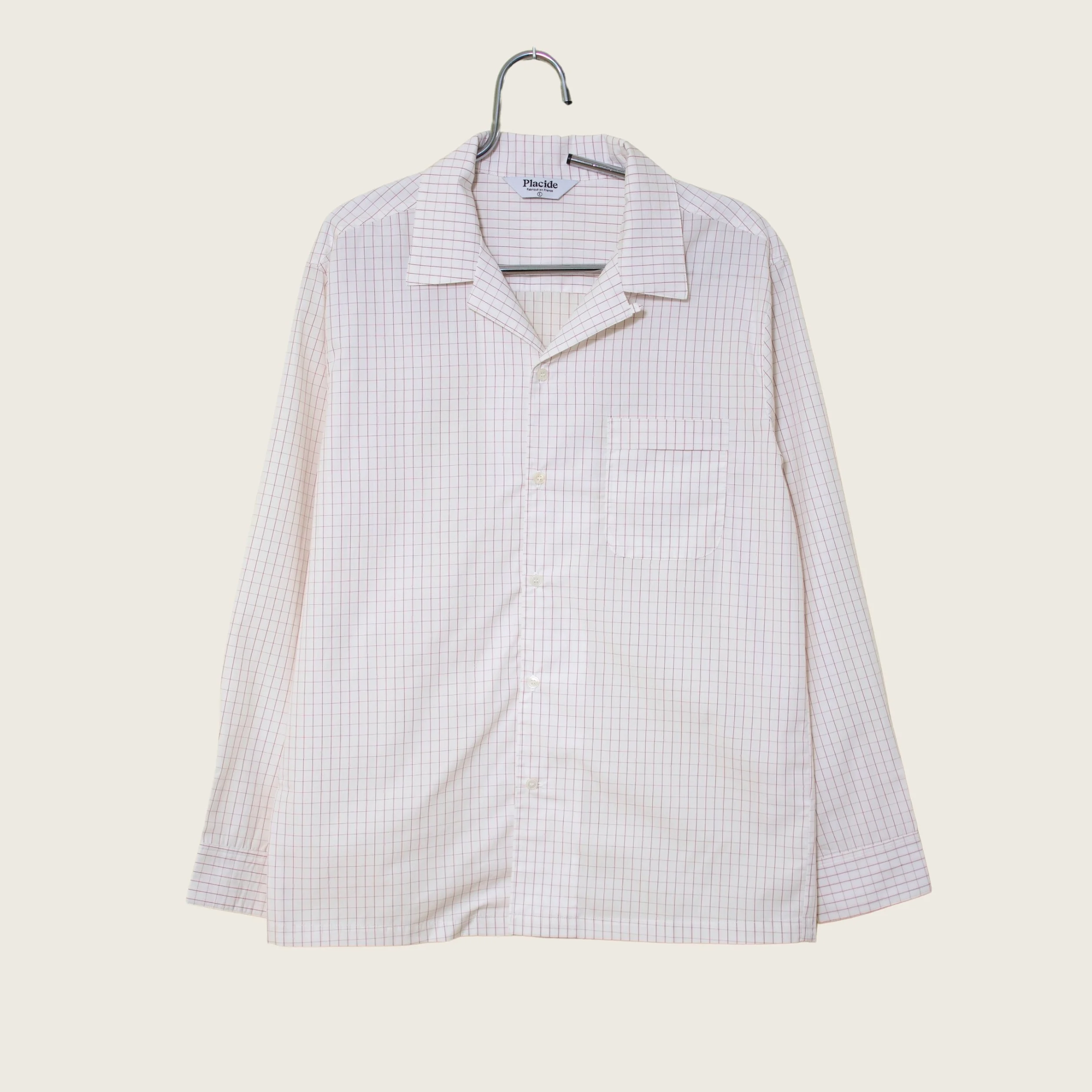 Chemise légère Placide Carreaux Rouge (2).jpg