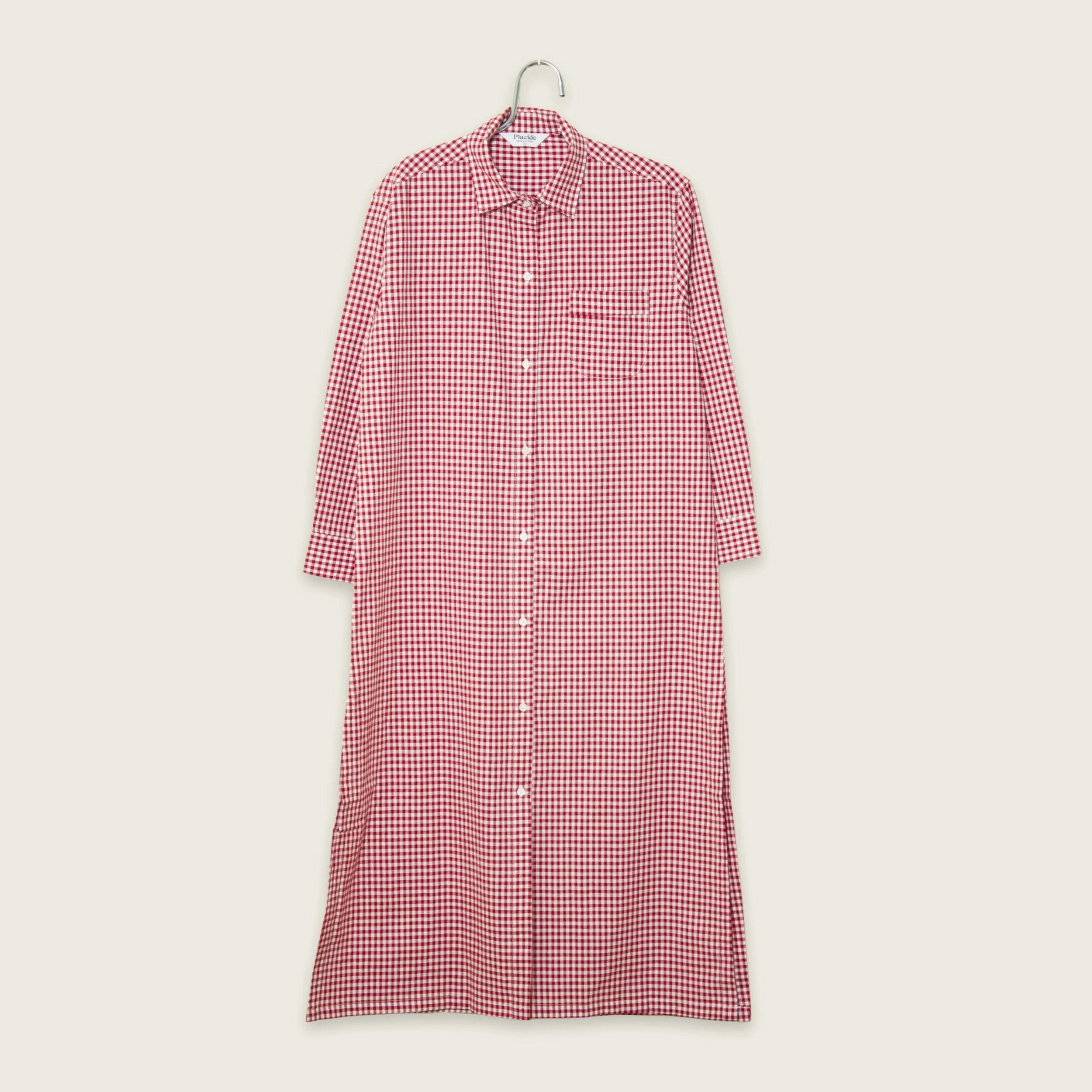 Robe Chemise Placide Vichy Rouge (2).jpg