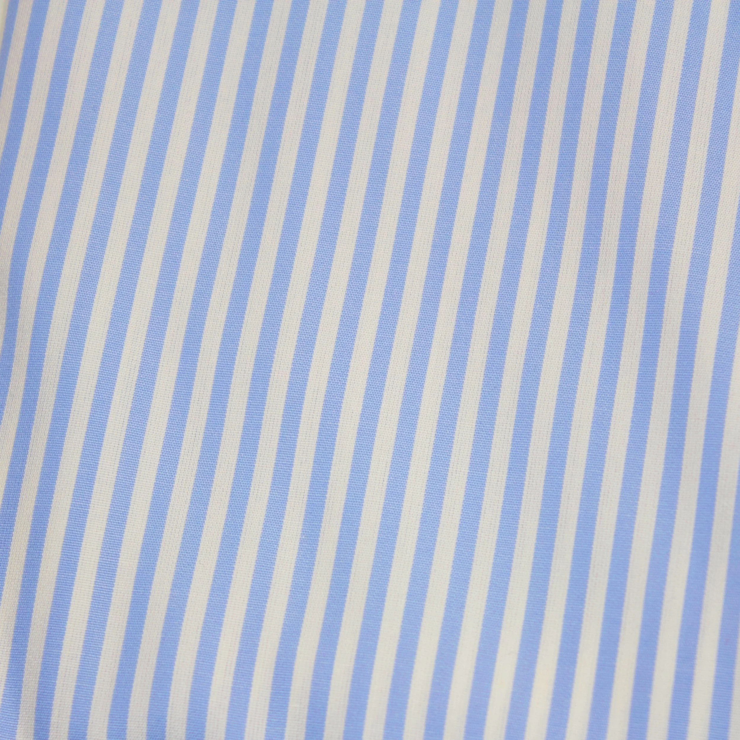 Matière Coton Satiné Robe Chemise Placide Rayé Bleu Ciel.jpg