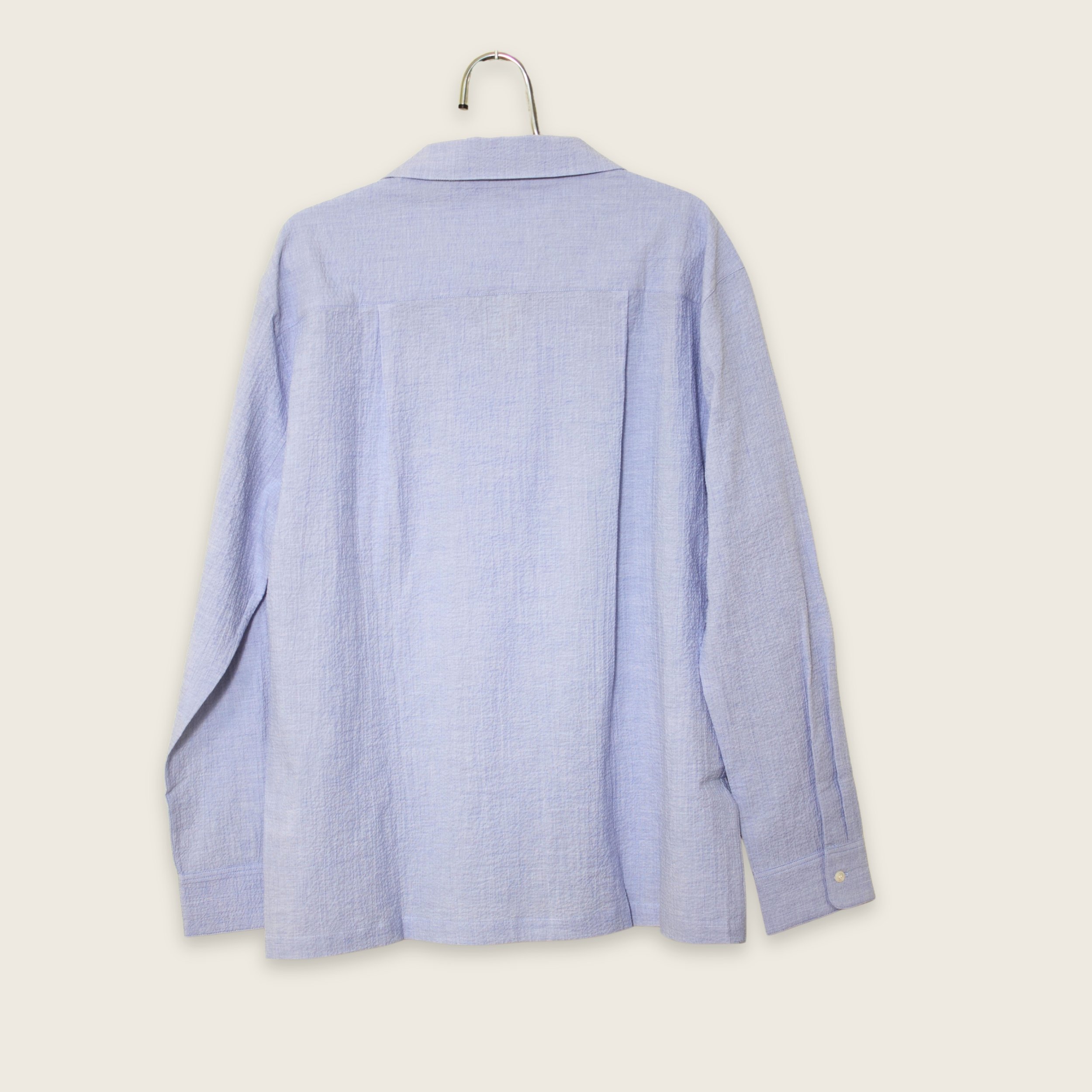 Chemise légère Placide Seersucker Bleu Clair (5).jpg