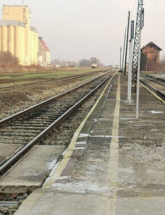 Figure 16. Train approaching Prudnik station. Source: Daria Duda, 2022.