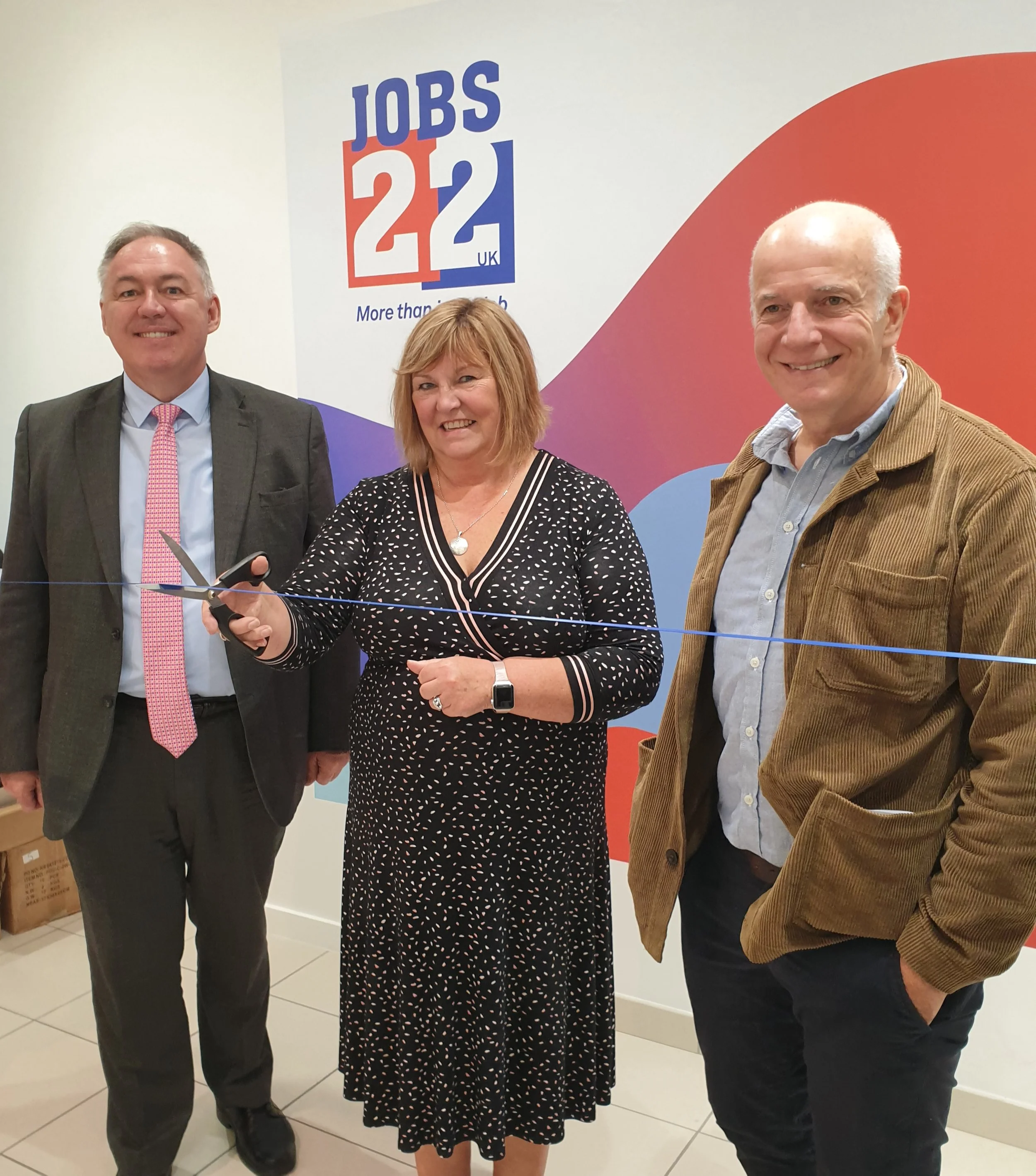 JOBS 22 OFFICIALLY OPENS IN CENTRE IN GRANTHAM — Jobs 22 Ltd
