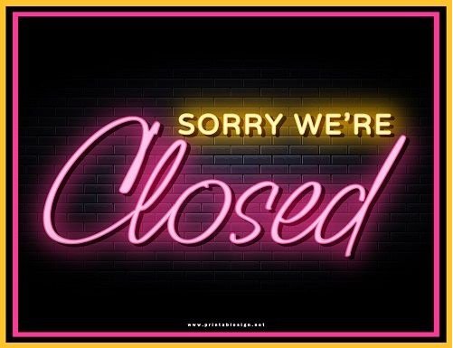 27 APRIL : Apologies we will be closed to host a private event