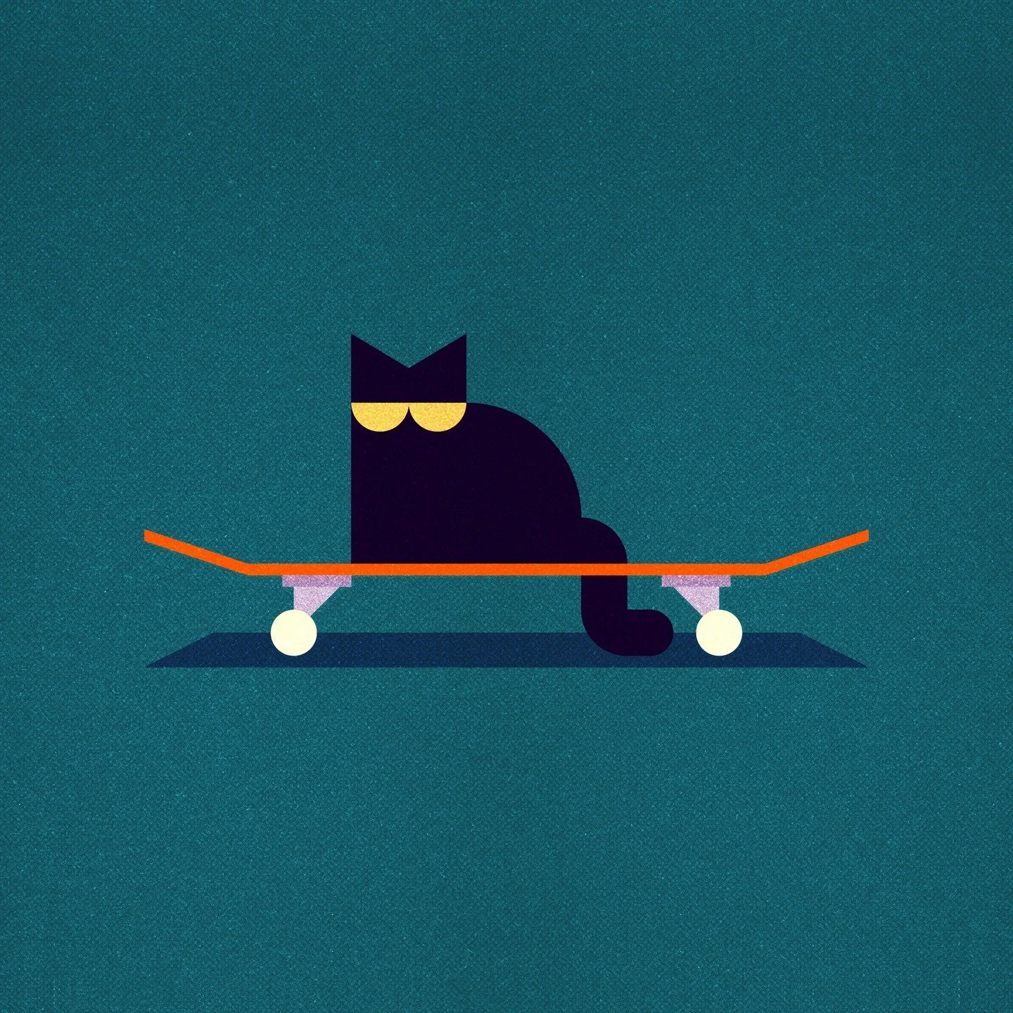 #illo #fun #shapes #cat
