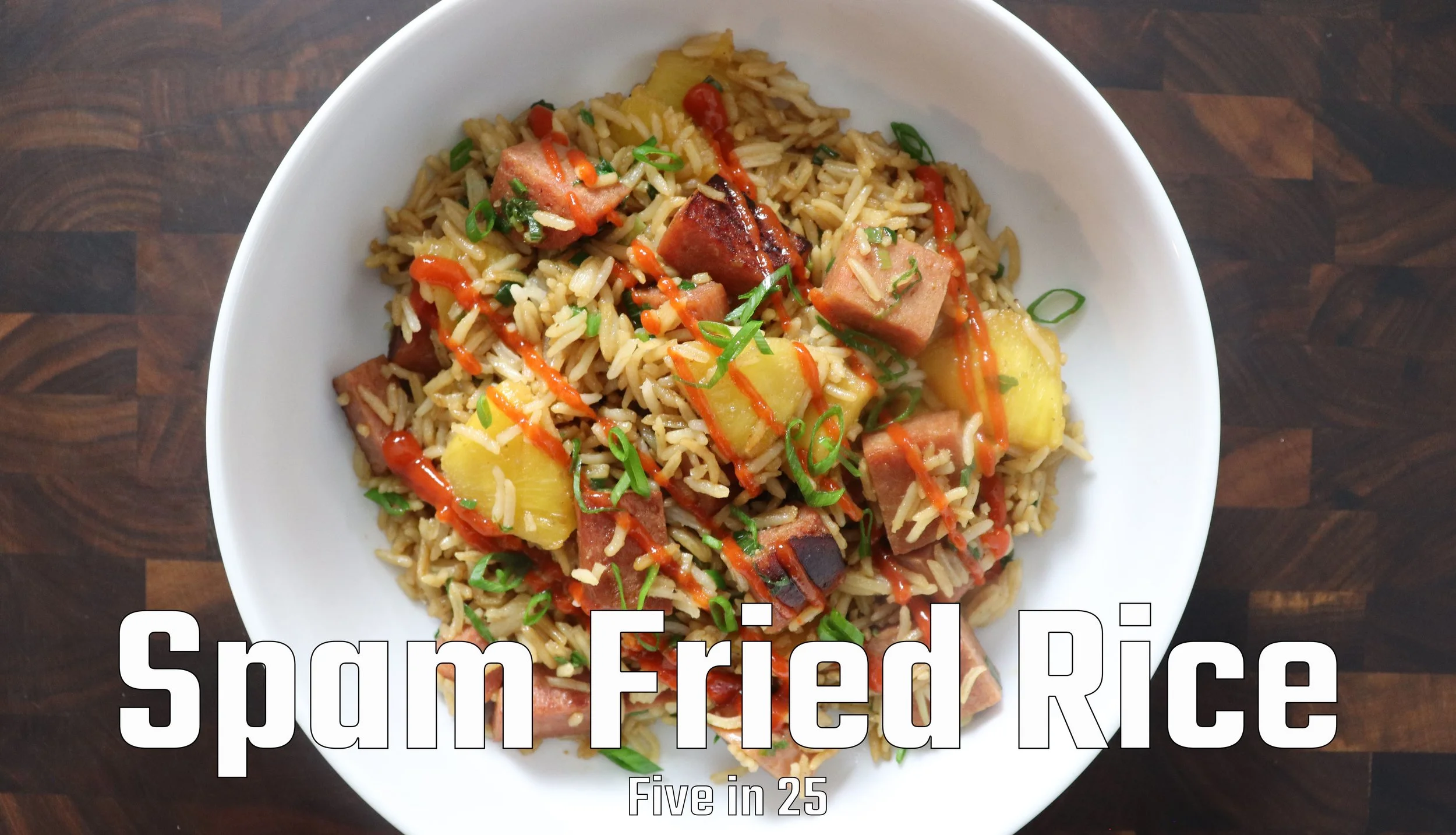 Spam Fried Rice