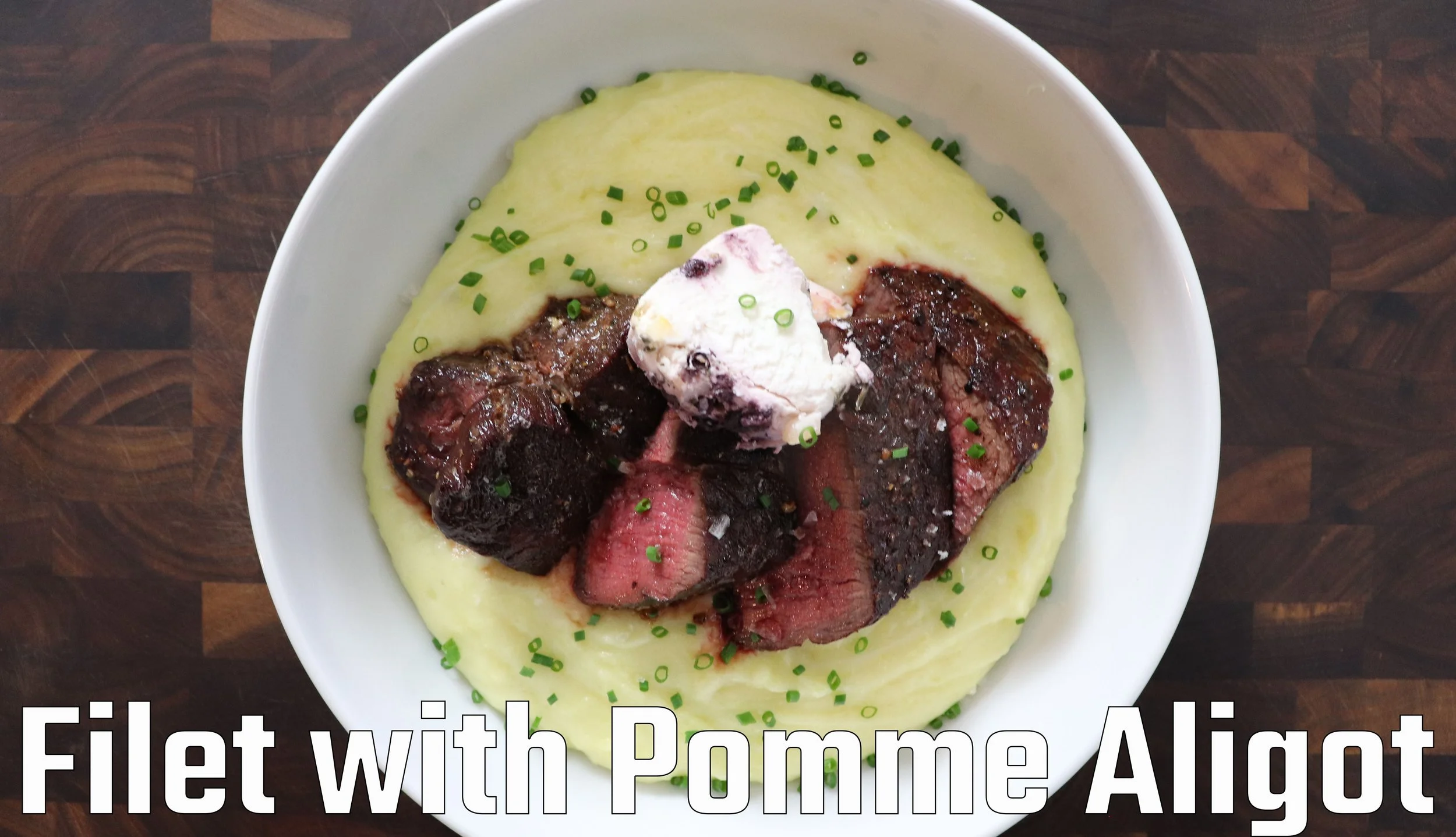 Filet with Pomme Aligot