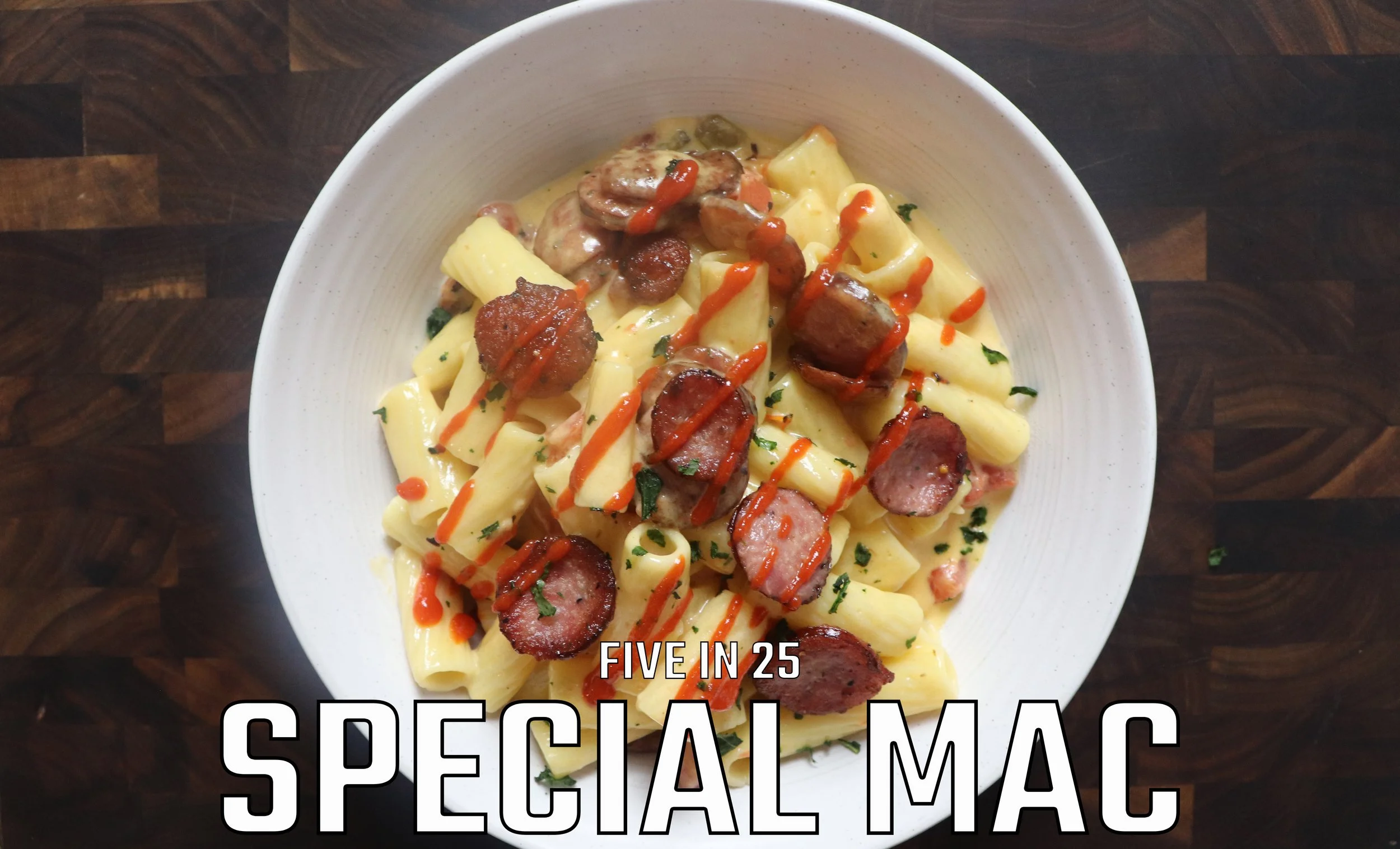 Spicy Sausage Macaroni and Cheese