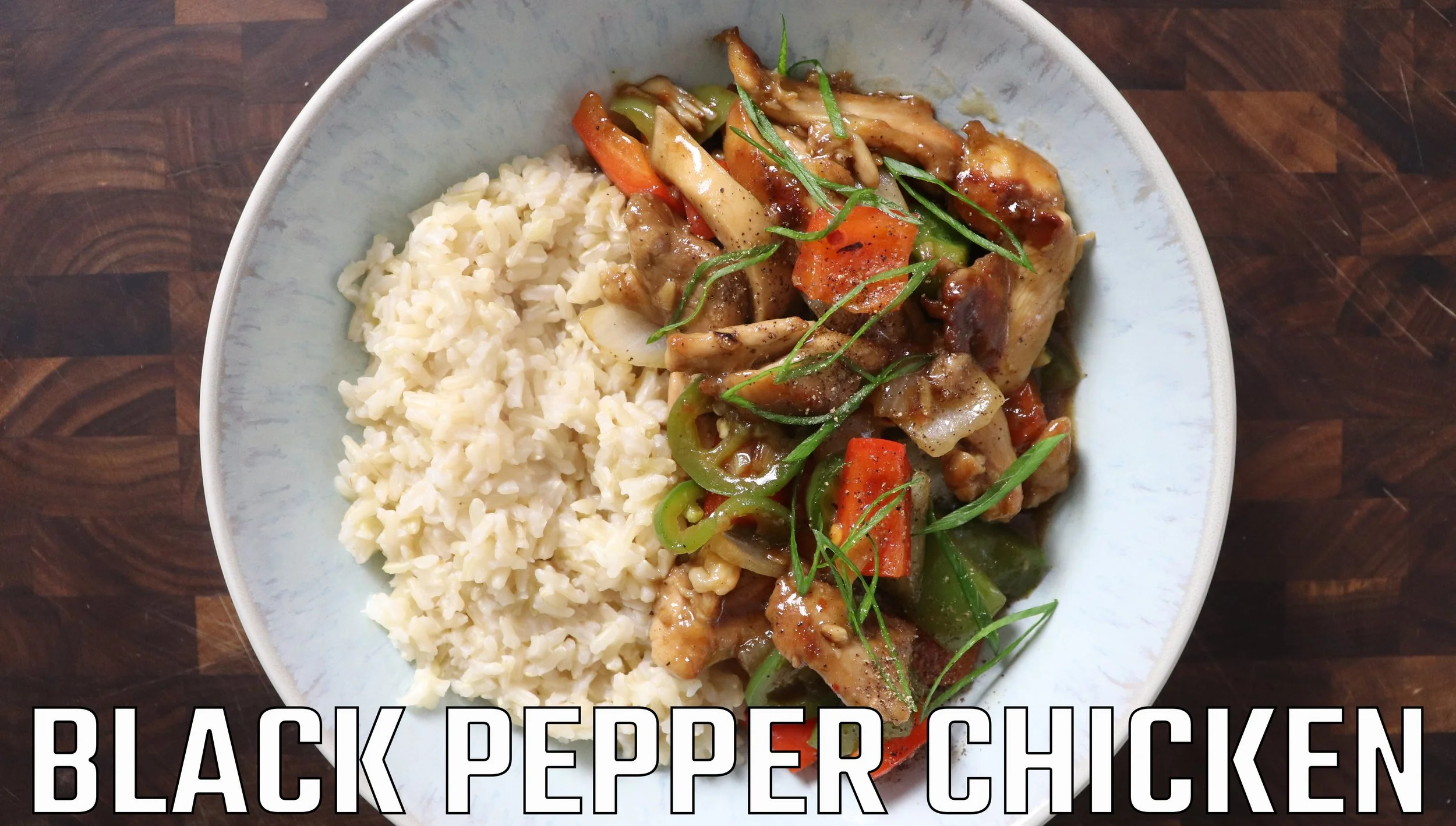 Black Pepper Chicken