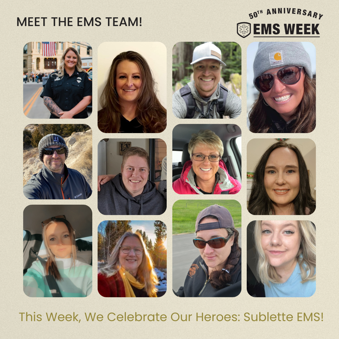 This Week, We Celebrate Our Heroes: Sublette EMS!