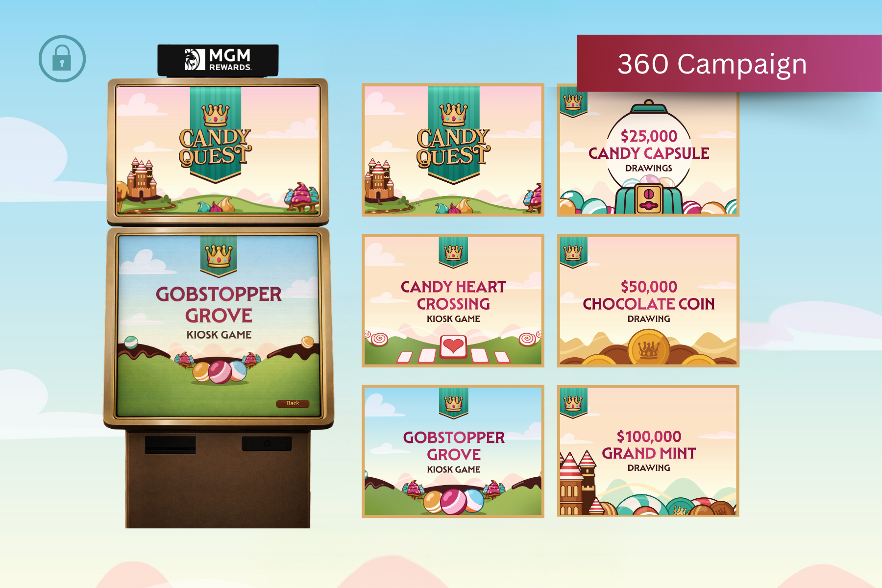 Candy Quest Kiosk Game Series