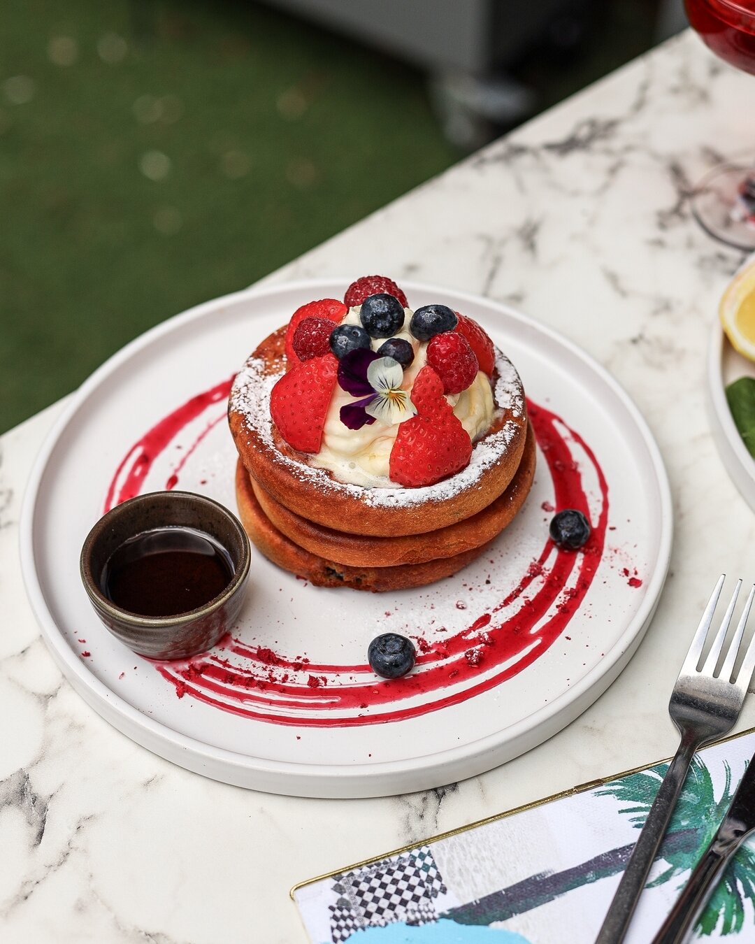 Kickstart your Monday with a stack of fluffy Blueberry Buttermilk Pancakes at Daisy! 🍯🍓🫐​​​​​​​​ 

We&rsquo;ve worked incredibly hard to recreate what we think encapsulates the perfect blueberry pancakes. Our mix uses buttermilk for extra height a