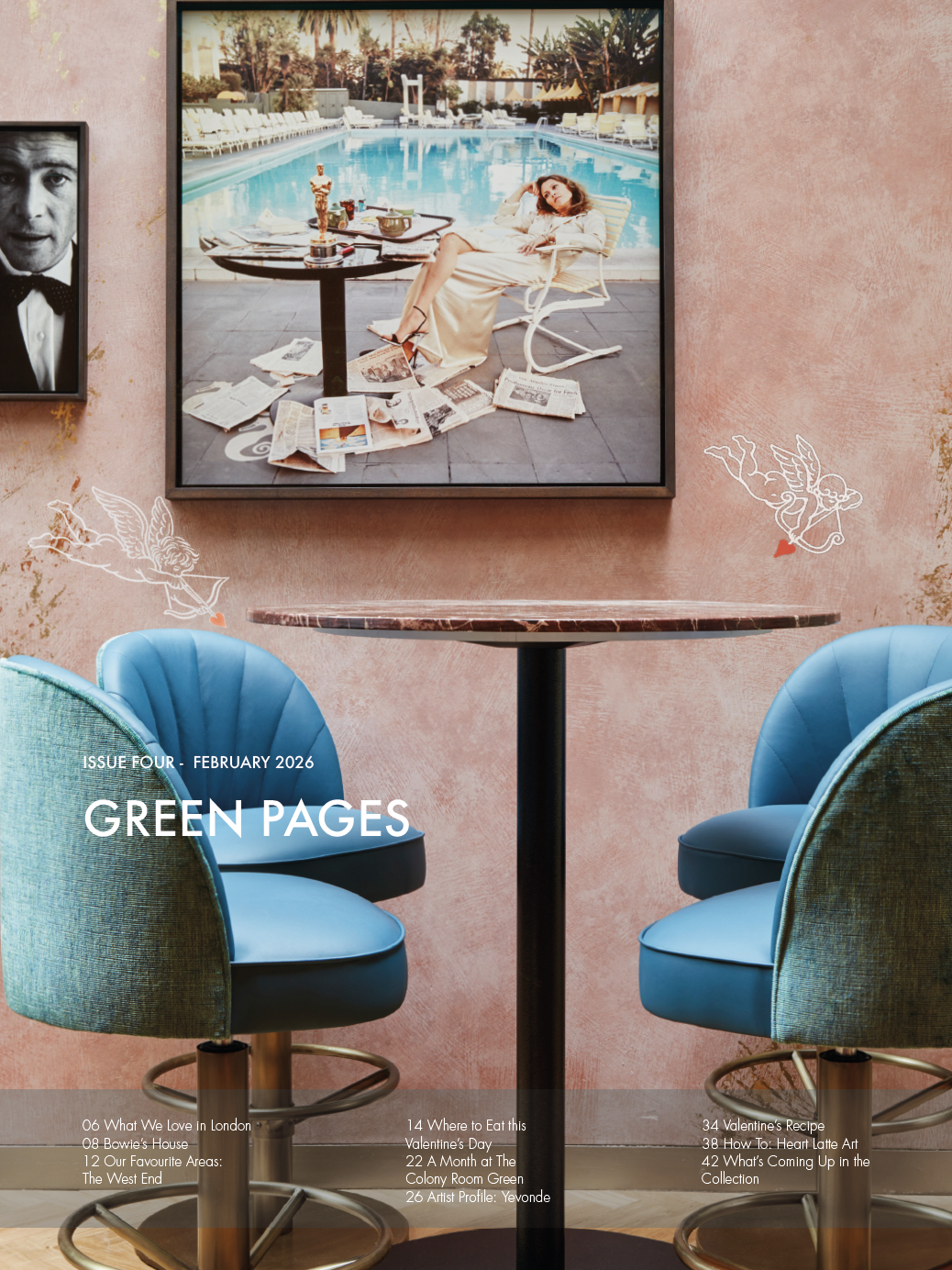 green pages magazine cover issue 4 february 2026 daisy green magazine