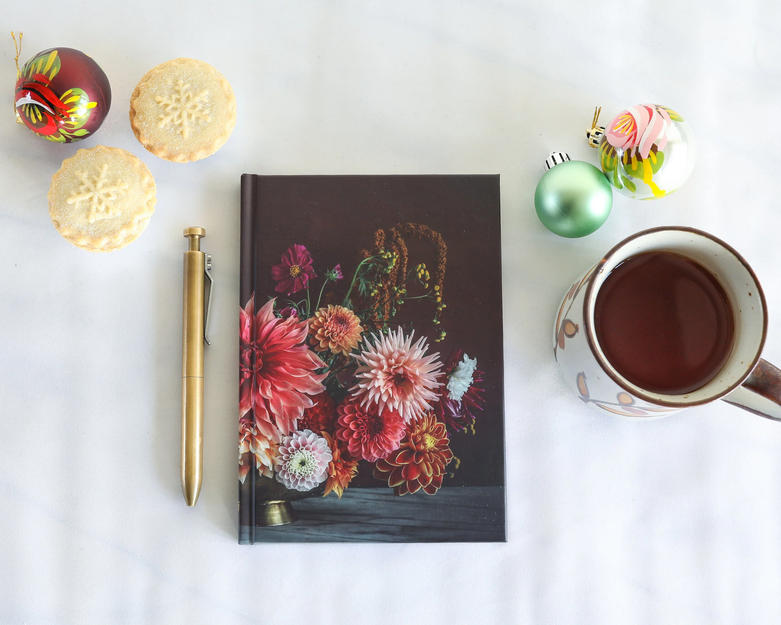 Last Dahlias Hardback Journal