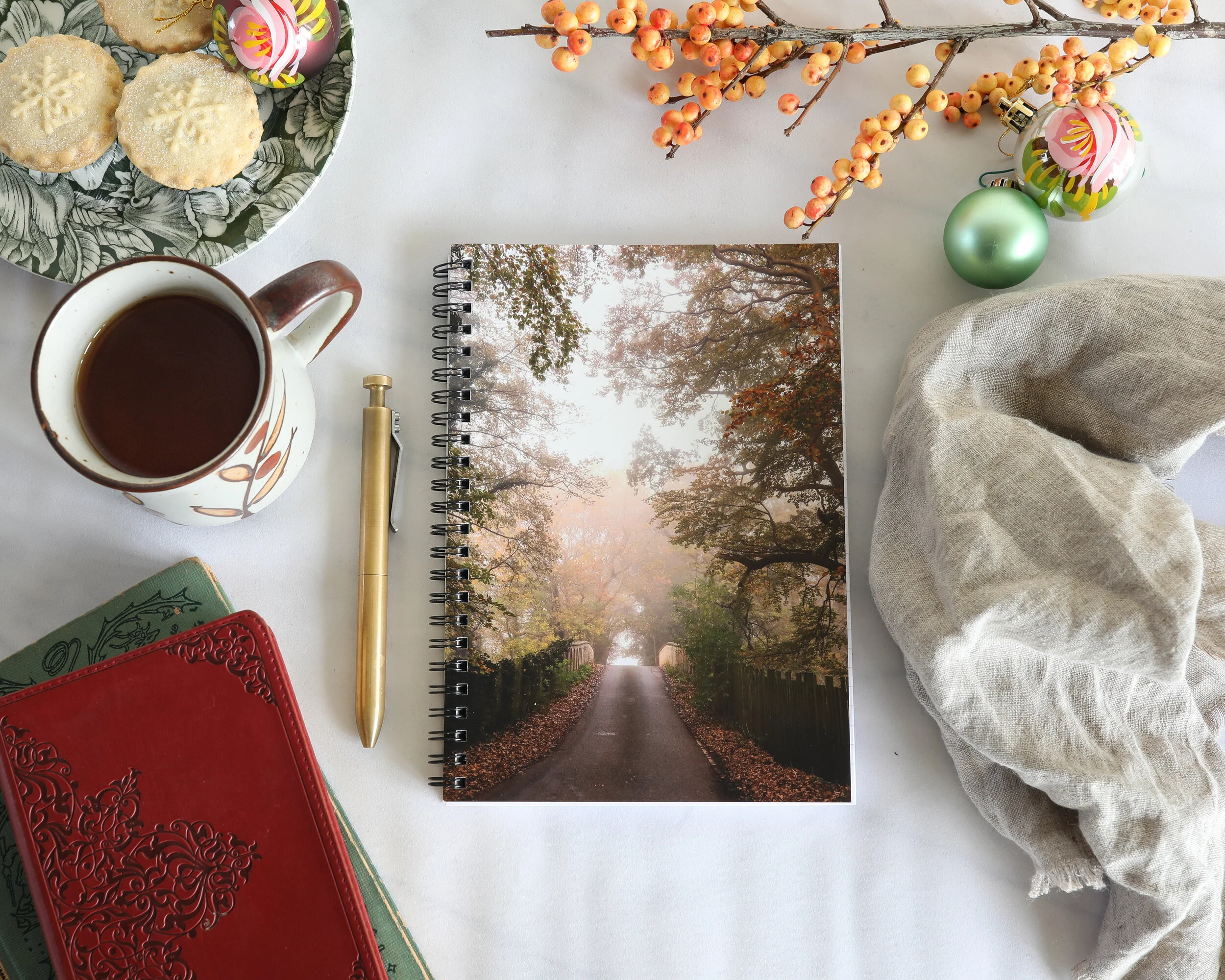 Road to Wadenhoe Notebook