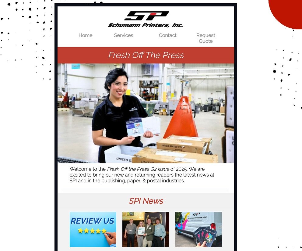 Our Q2 &ldquo;Fresh Off The Press&rdquo; Newsletter is live! 
📬 Check it out in the link in our bio! 🔗