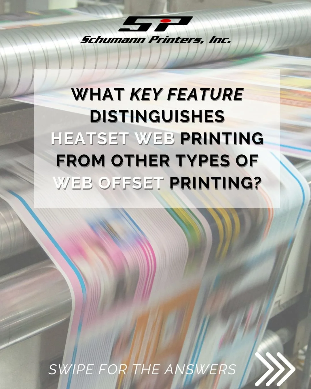 Trivia time! 👉 Swipe for answers.
#Quiz #IGTrivia #LearnSomethingNew #PrintCommunity #MadeInWisconsin #FamilyBusiness #Manufacturing #SchumannPrinters #SPITeam #PrintingIndustry #PrintMarketing