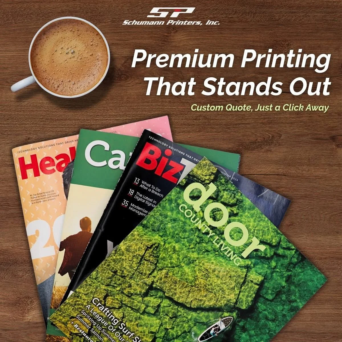 Thinking about your next print project? We’re here to help — request a quote today and let’s make it happen together! Link in bio. 
#SchumannPrintersInc #TeamSPI #YourProjectOurPriority #Wisconsin #FallRiver #Columbus #BeaverDam #P