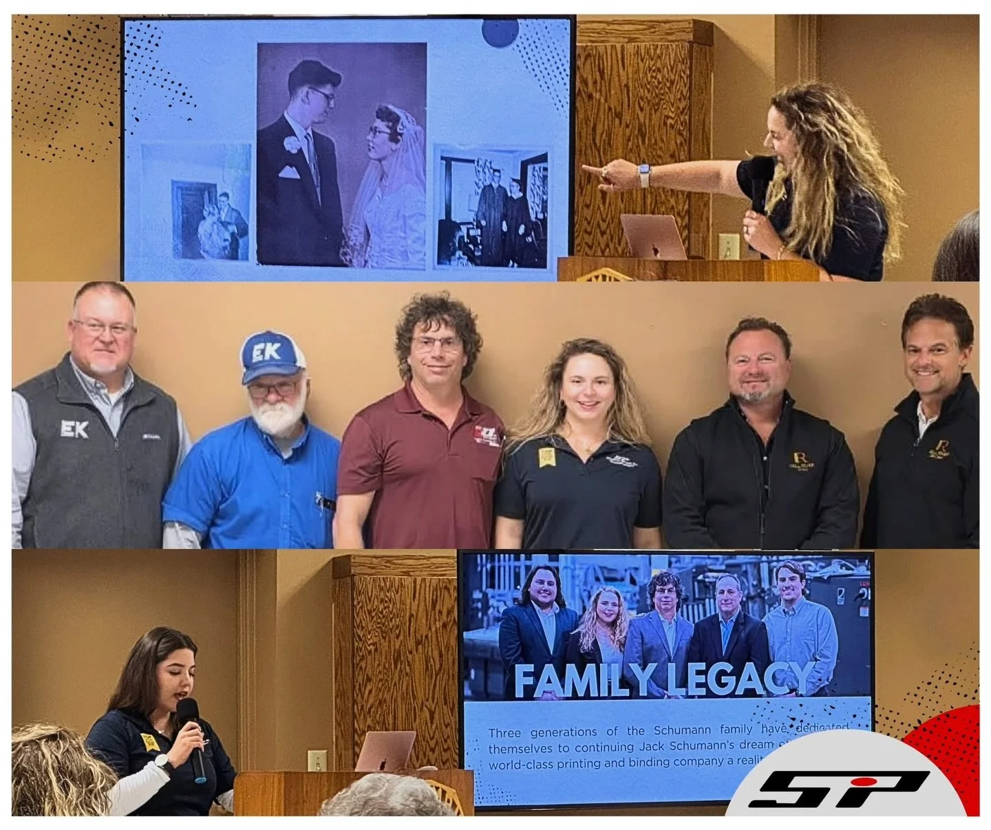 In October, our team had the honor of sharing the Schumann Printers story at Tap Into History with the Columbus Area Historical Society.✨

We reflected on how our roots in Fall River grew into a company shaped by resilience, craftsmanship, and the in