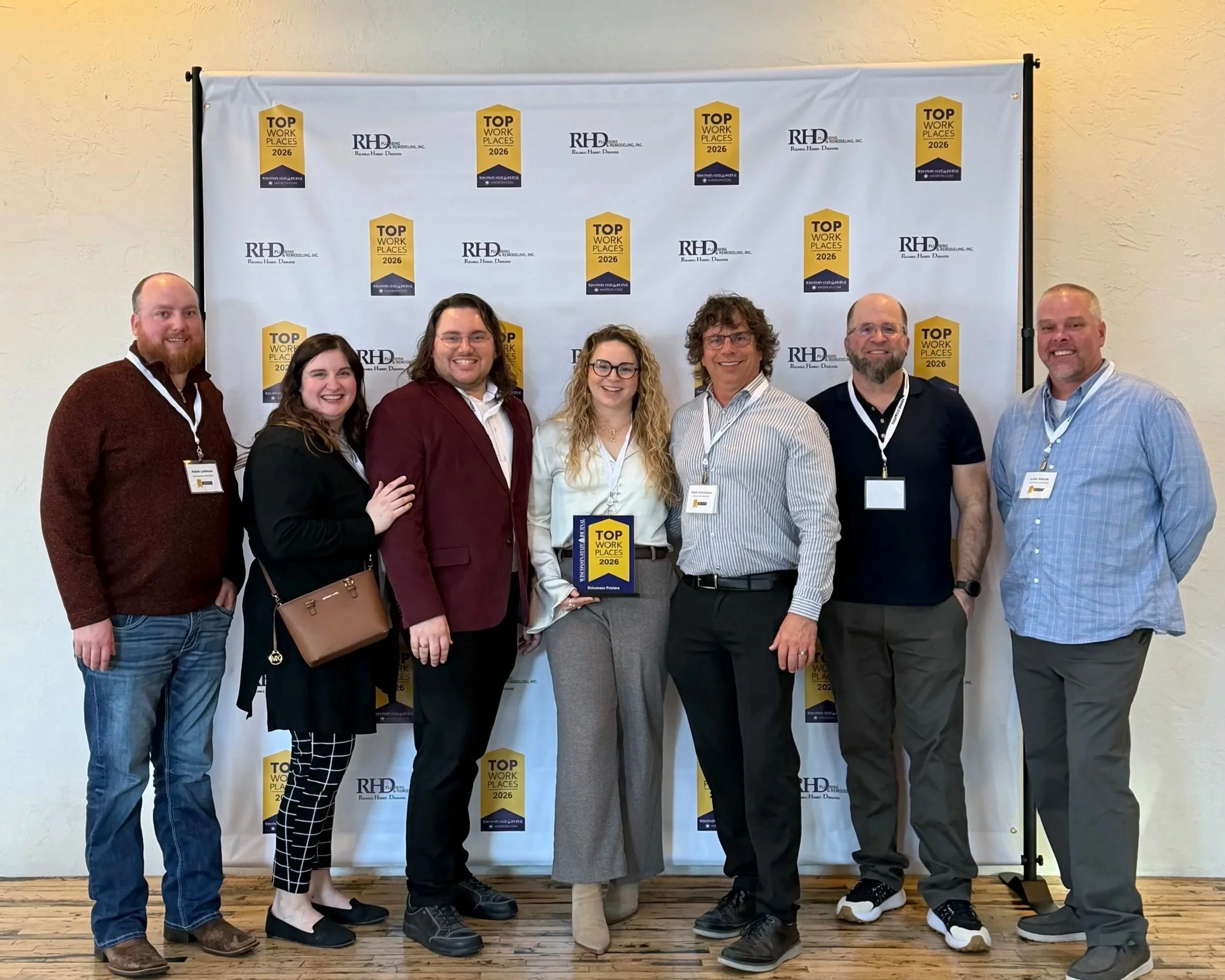 Schumann Printers Named a Top Workplace 2026