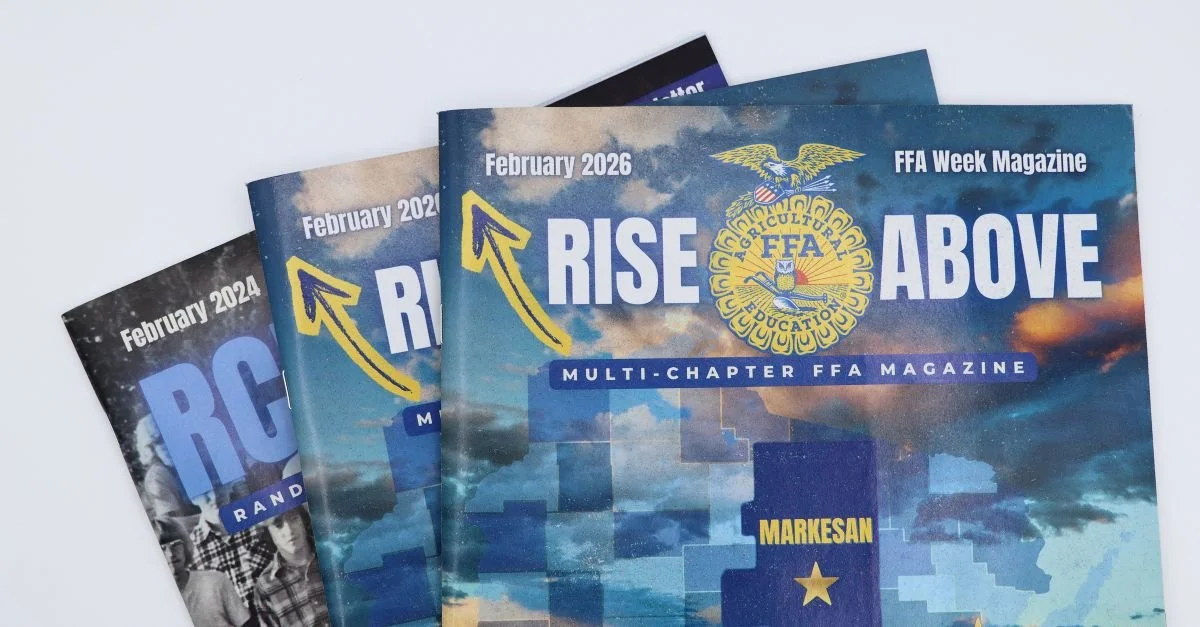 Case Study: How Schumann Printers Helped a Student-Led Newsletter Grow Into a Magazine Connecting Five FFA Chapters