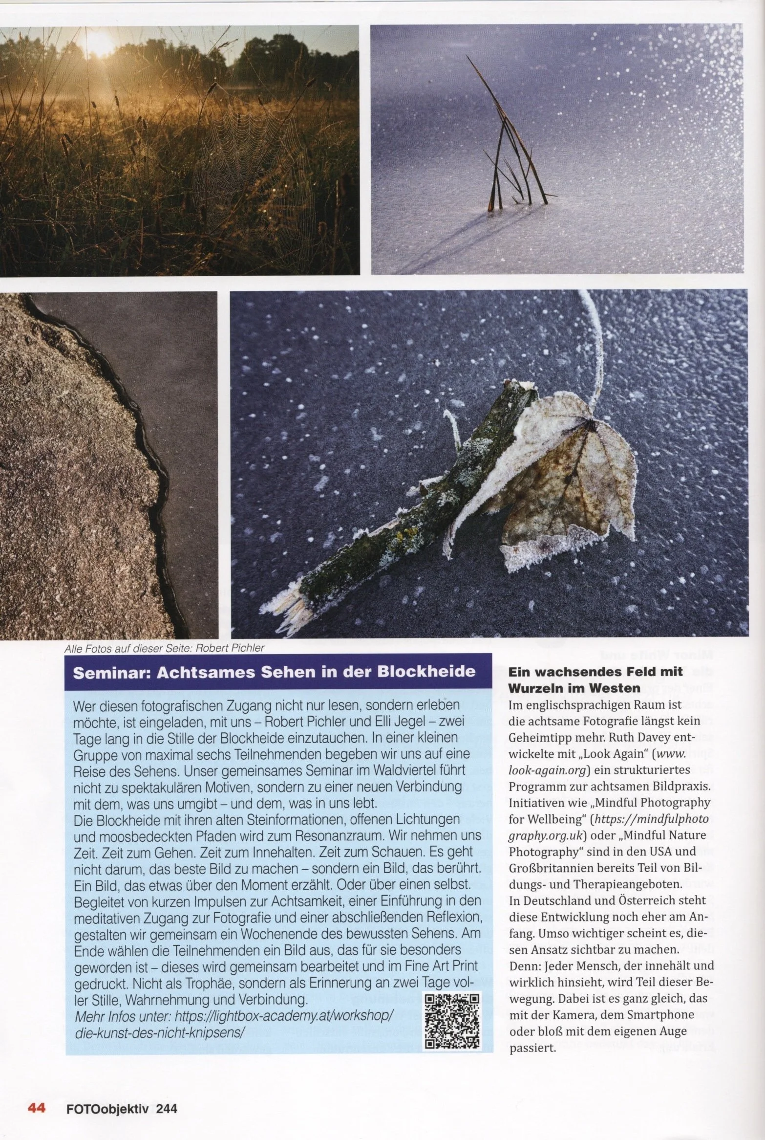 Fotoobjektiv Fachmagazin