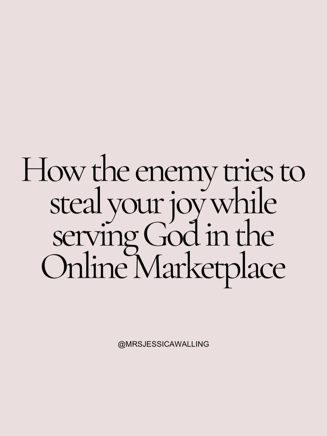 Stay vigilant, Daughters.

The enemy is after your JOY. The joy that comes from the Cross and placing your faith and trust in the One who defeated him, Jesus Christ. The joy that is produced from following God&rsquo;s commands and being obedient to t