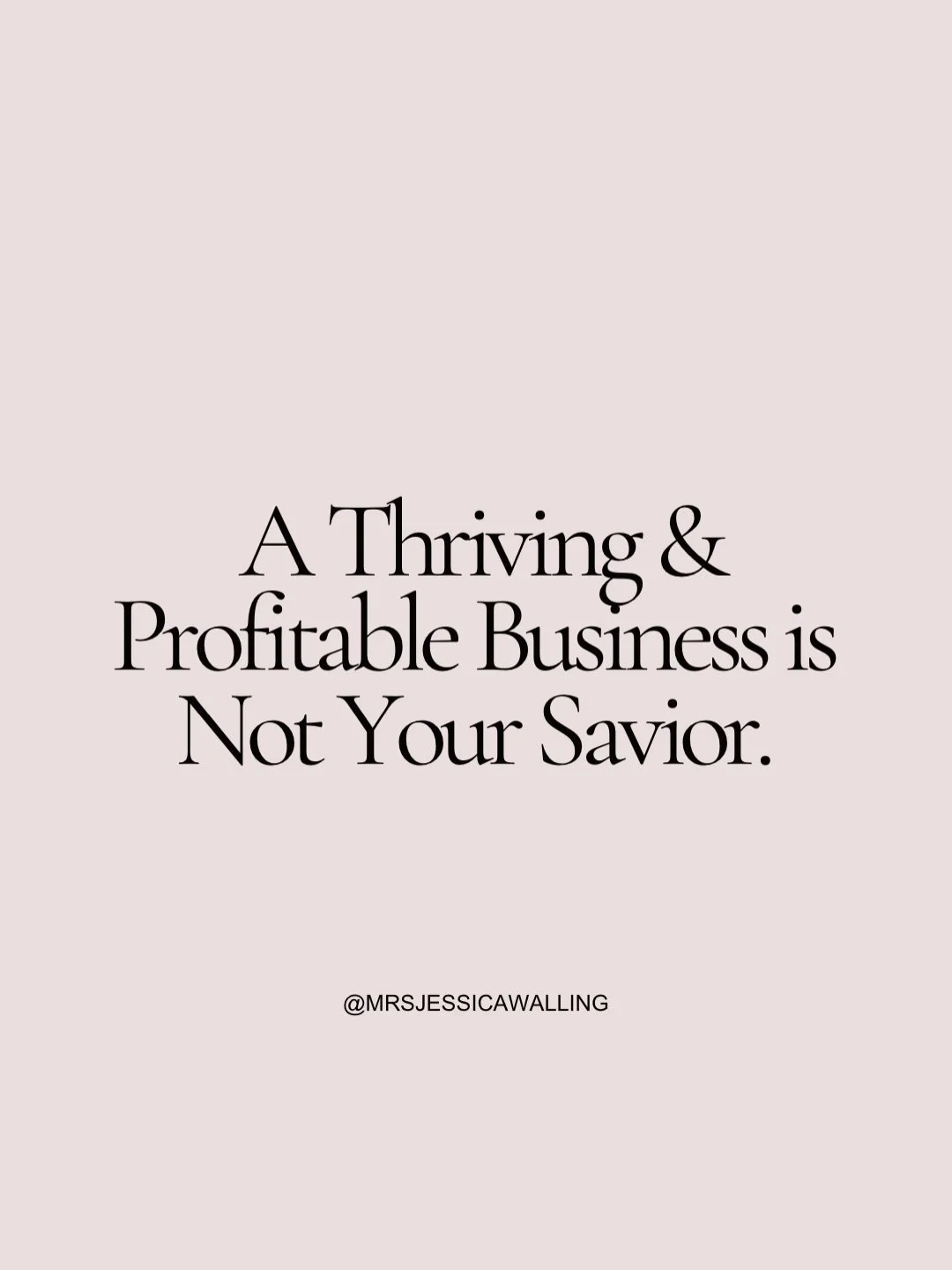 The Lord has been burdening my heart to share this message for someone specifically. For the woman who is still looking to her business as her source of well being, safety, &amp; security. God wants to break the yoke of bondage from the idol you&rsqu