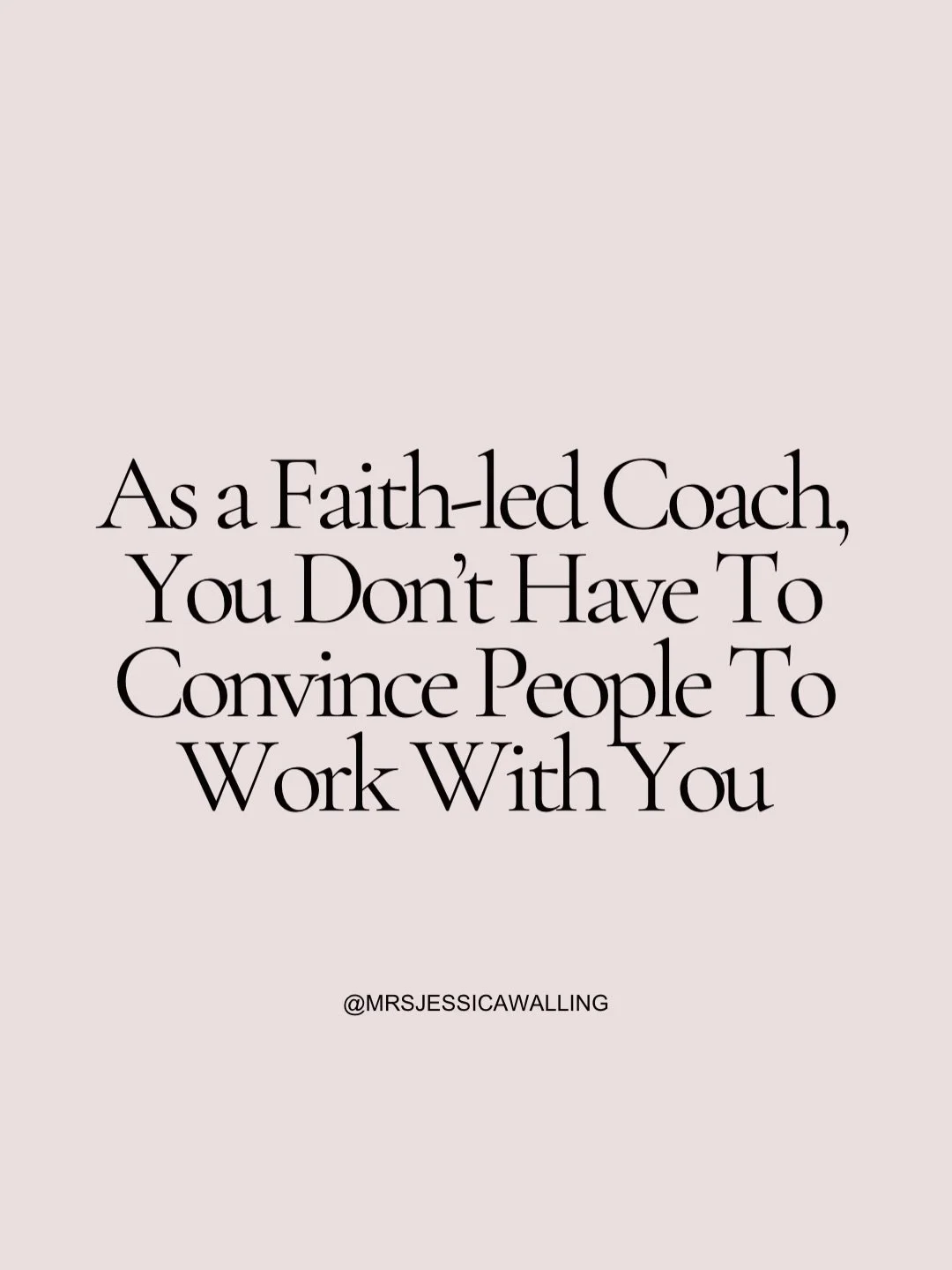 A Faith-led Coach does not cling to potential clients. She diligently works and puts her hands to the things that God asks her to. She shares her offers and sells with joy, humility, and child-like faith. She worships while she waits for the Lord to 