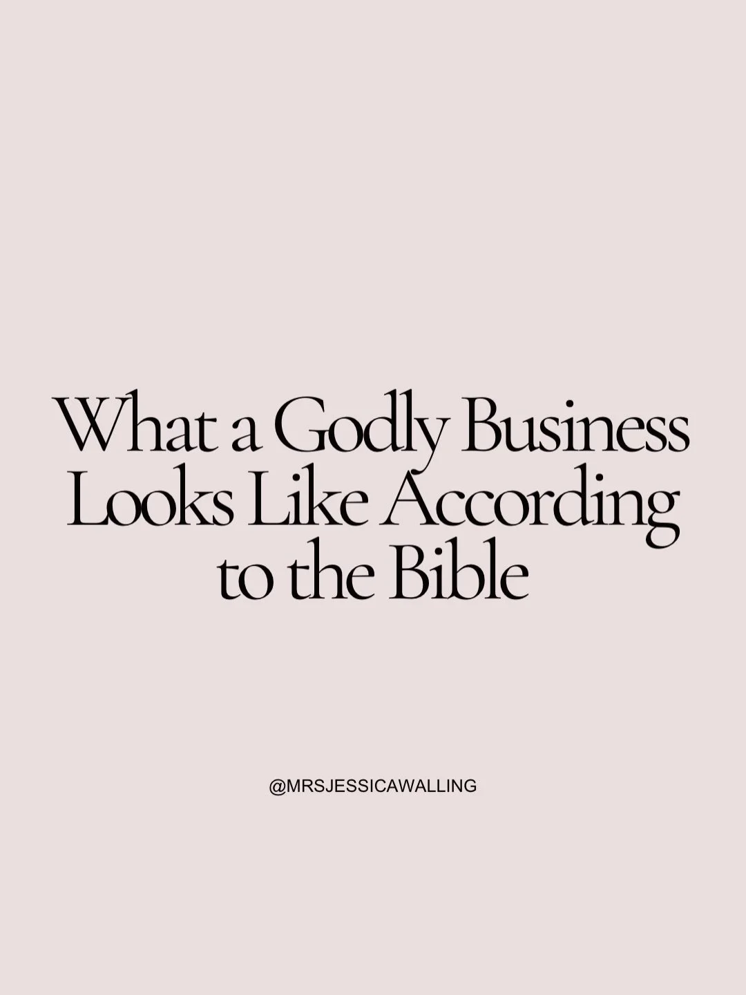 The main mission of a Faith-led Business is to know Jesus and make Him known.

The way you share, sell, steward, market, all of it, can be done in a way to point people to their personal relationship with Him.🕊️

#faithledbusiness #faithledbusinessc