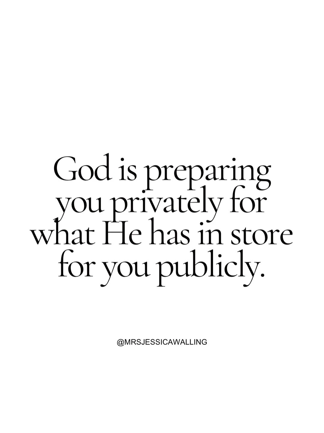 Never underestimate the sanctification that can and will happen within the confines of your own home. God will often prepare you for public ministry and business through the relationships that you have within your private lives with your own families