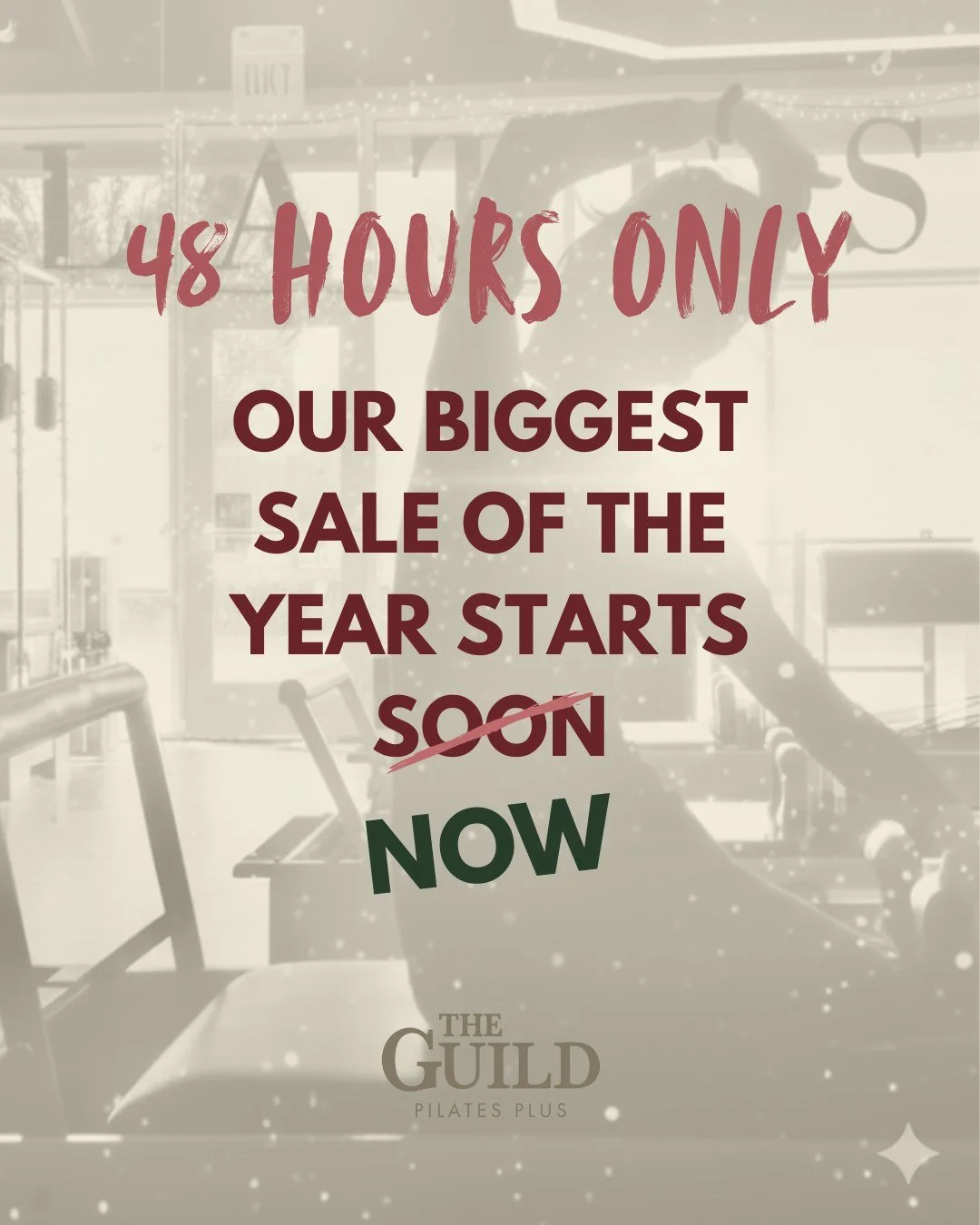 It's here! 🎉 We are so excited to launch our special 48-Hour Sale just for you!

This weekend is all about giving you the best deals to keep your movement strong and consistent. You can save big in three ways:
1. Hone Your Craft (For that dedicated,