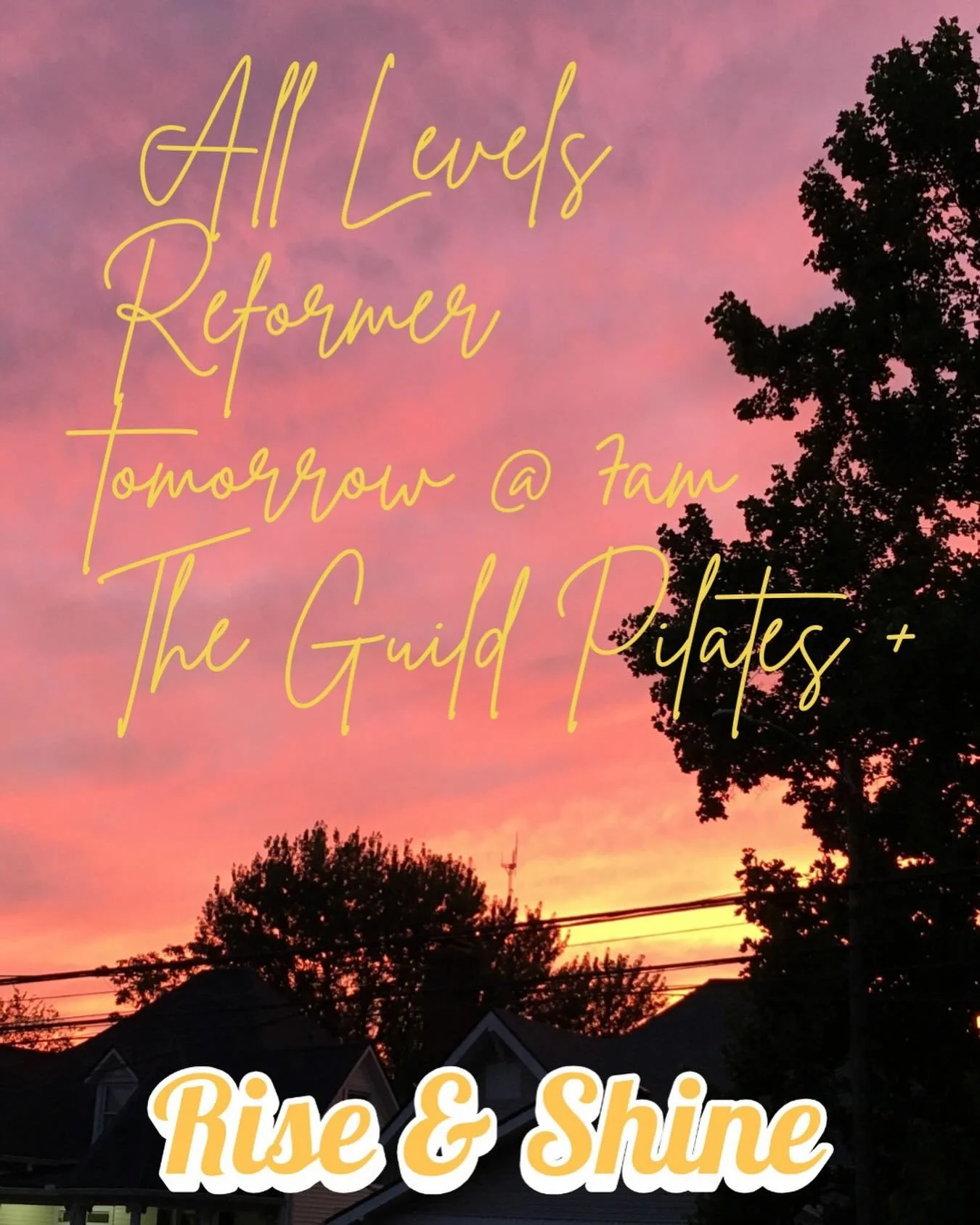 Tuesdays and Thursdays at 7 AM. Catch @michalamanfredoullmann for All Levels Reformer