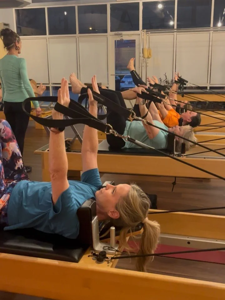 SWIPE >>> ✨ Huge thanks ✨ to everyone who joined our Open House and Workshop on Friday! It was a blast hanging out with long-time members and welcoming brand-new faces to the Pilates community. A massive congrats to our prize winners, and a 
