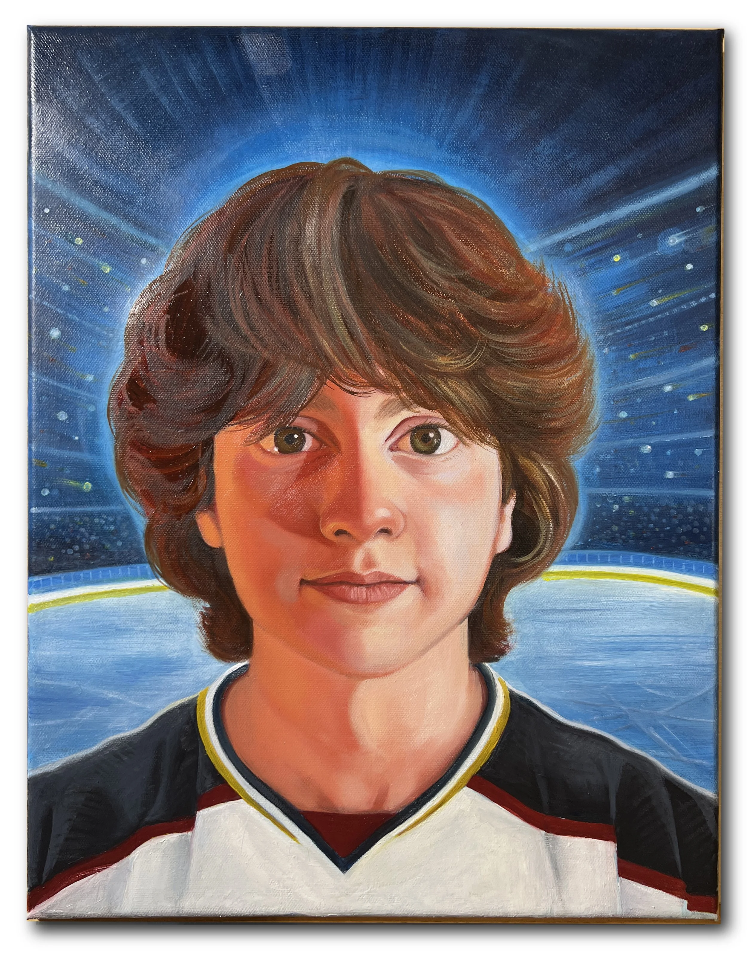Portrait of Danny, 2026, Oil on canvas