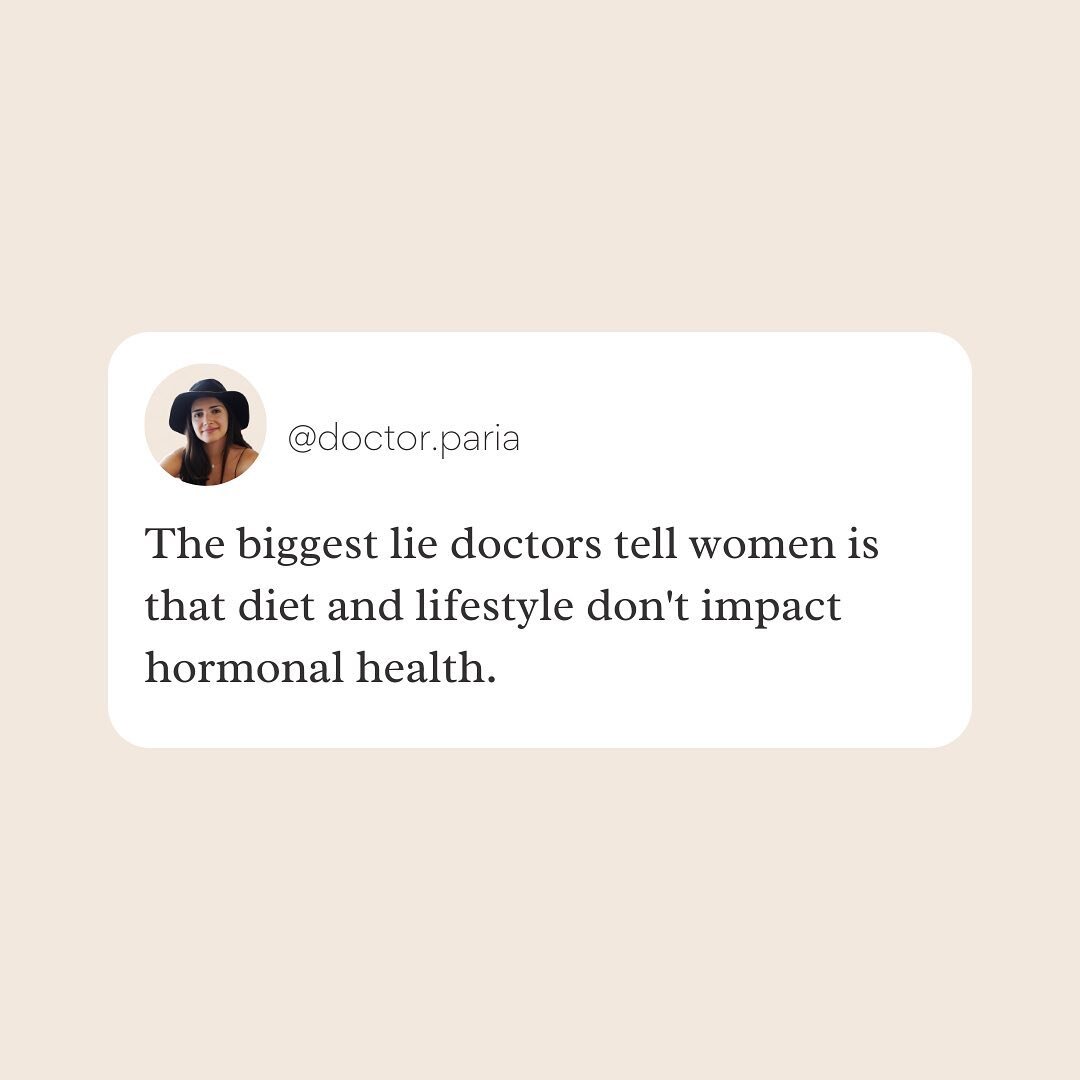 How many of us have asked our doctors if what we eat, how we exercise, or other lifestyle factors impact our menstrual health?&thinsp;
&thinsp;
And how many of us have been told that those markers don&rsquo;t matter, the only option is birth control,