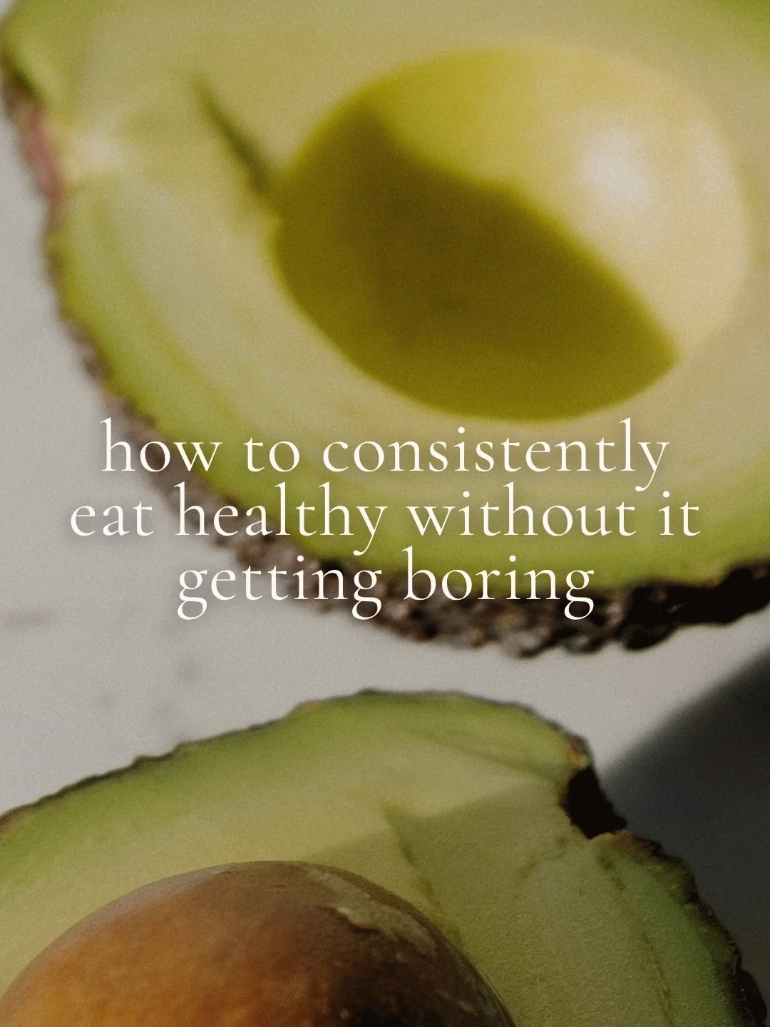 this is how I consistently eat a healthy, whole foods focused diet without getting bored!

keeping to a few staples you feel comfortable cooking for carbs and proteins then adding more variety with your non-starchy veggies is a great way to get your 