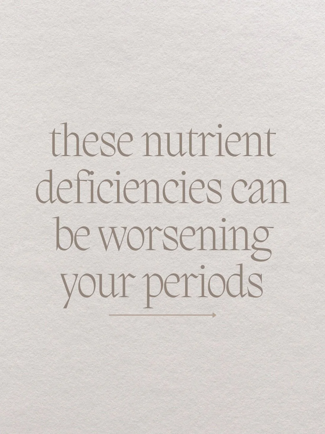 nutrient deficiencies can play a big role in menstrual symptoms which is why I always include these on labs! these are some of the more common ones I see in my practice.

disclaimer: this is not medical advice but educational content. if you have any
